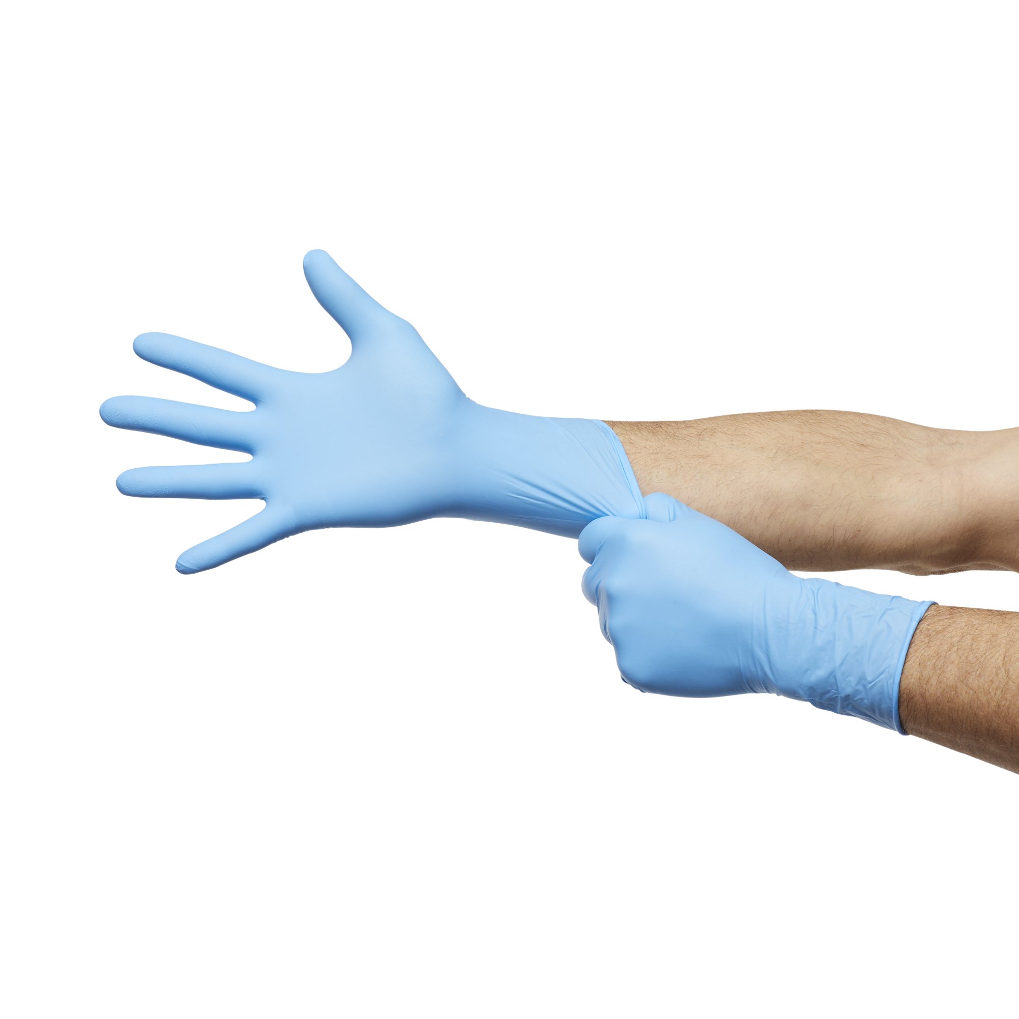 McKesson Brand - 14-680C McKesson Confiderm® 6.5CX Nitrile Extended Cuff Length Exam Glove
