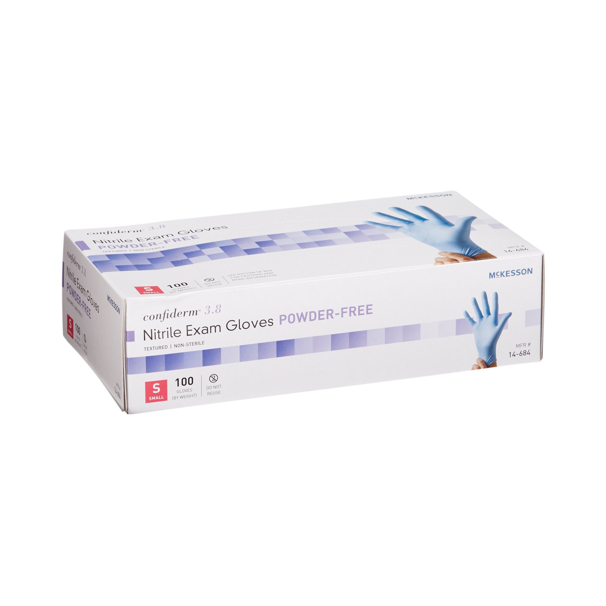 McKesson Confiderm 3.8 Exam Glove 14-684 by McKesson Brand