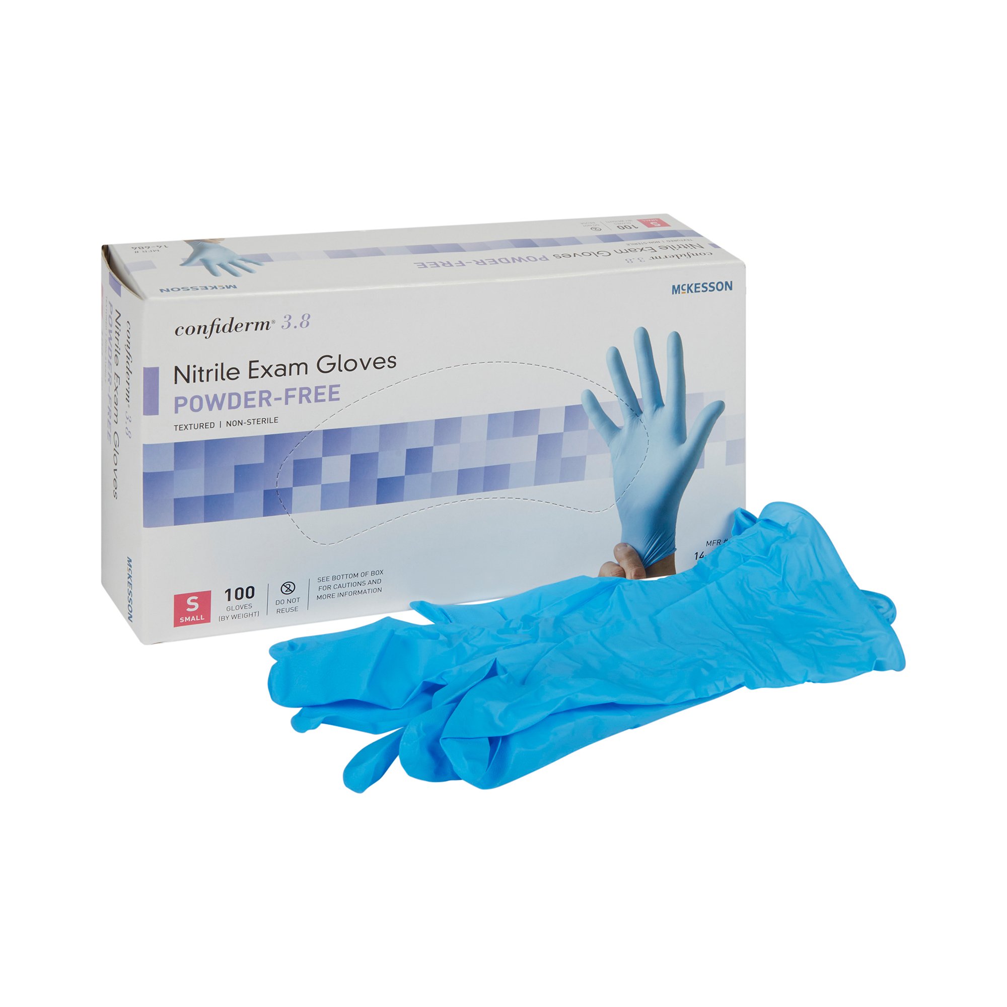 McKesson Brand - 14-684 McKesson Confiderm® 3.8 Nitrile Exam Glove