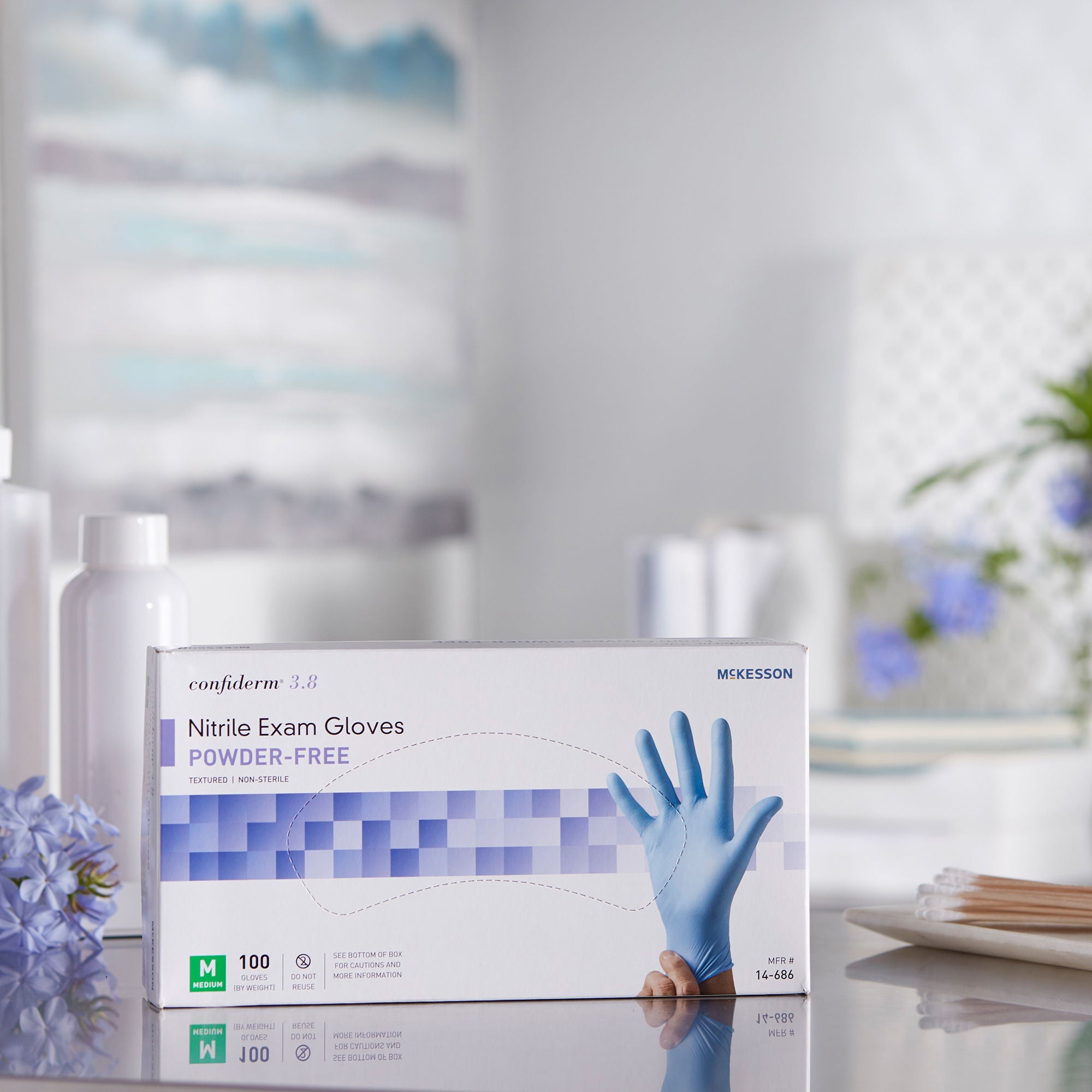 McKesson Confiderm 3.8 Exam Glove 14-686 by McKesson Brand