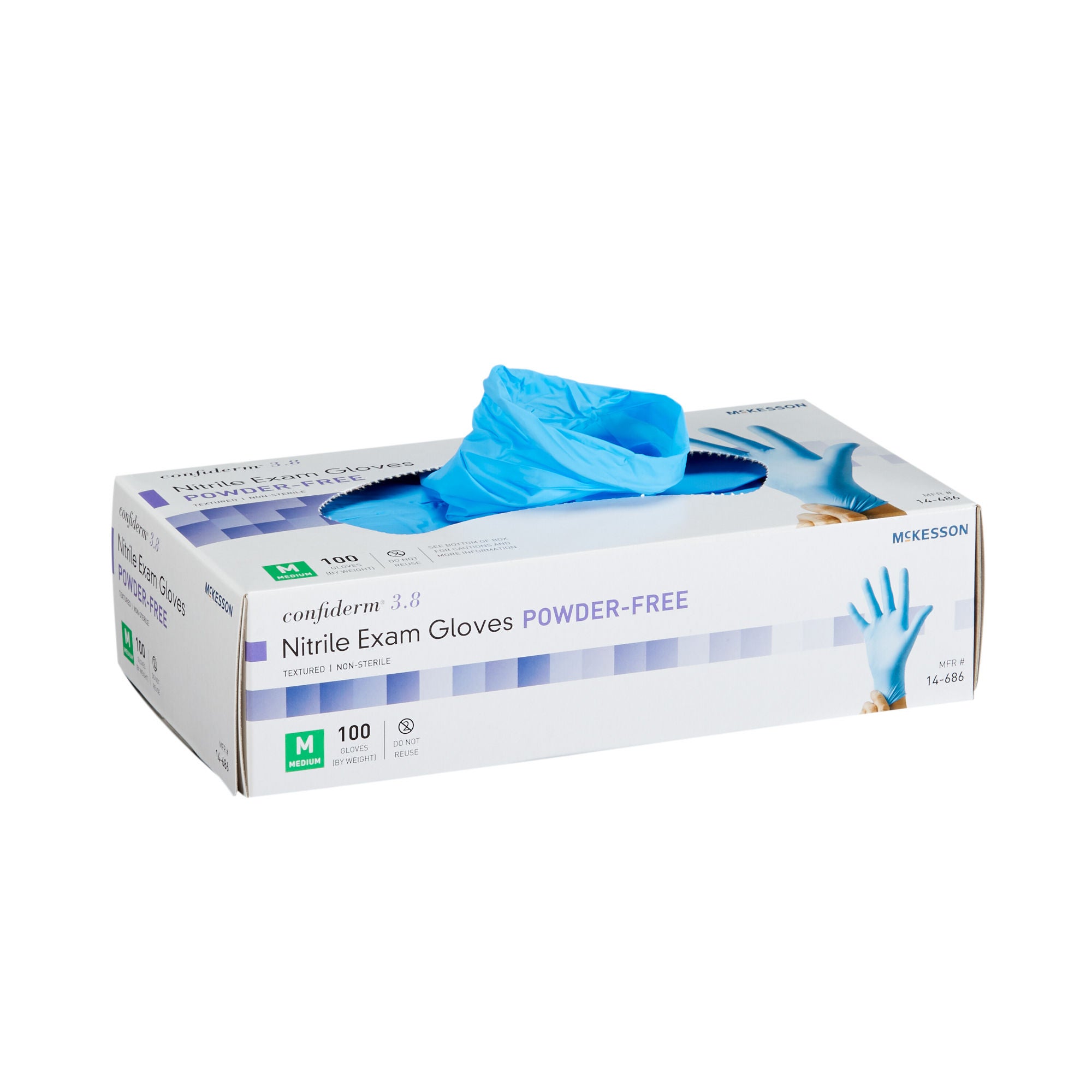 McKesson Confiderm 3.8 Exam Glove 14-686 by McKesson Brand