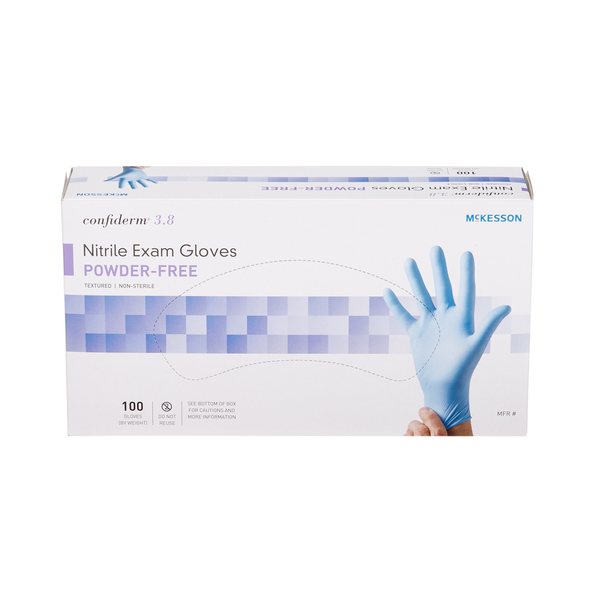 McKesson Brand - 14-688 McKesson Confiderm® 3.8 Nitrile Exam Glove
