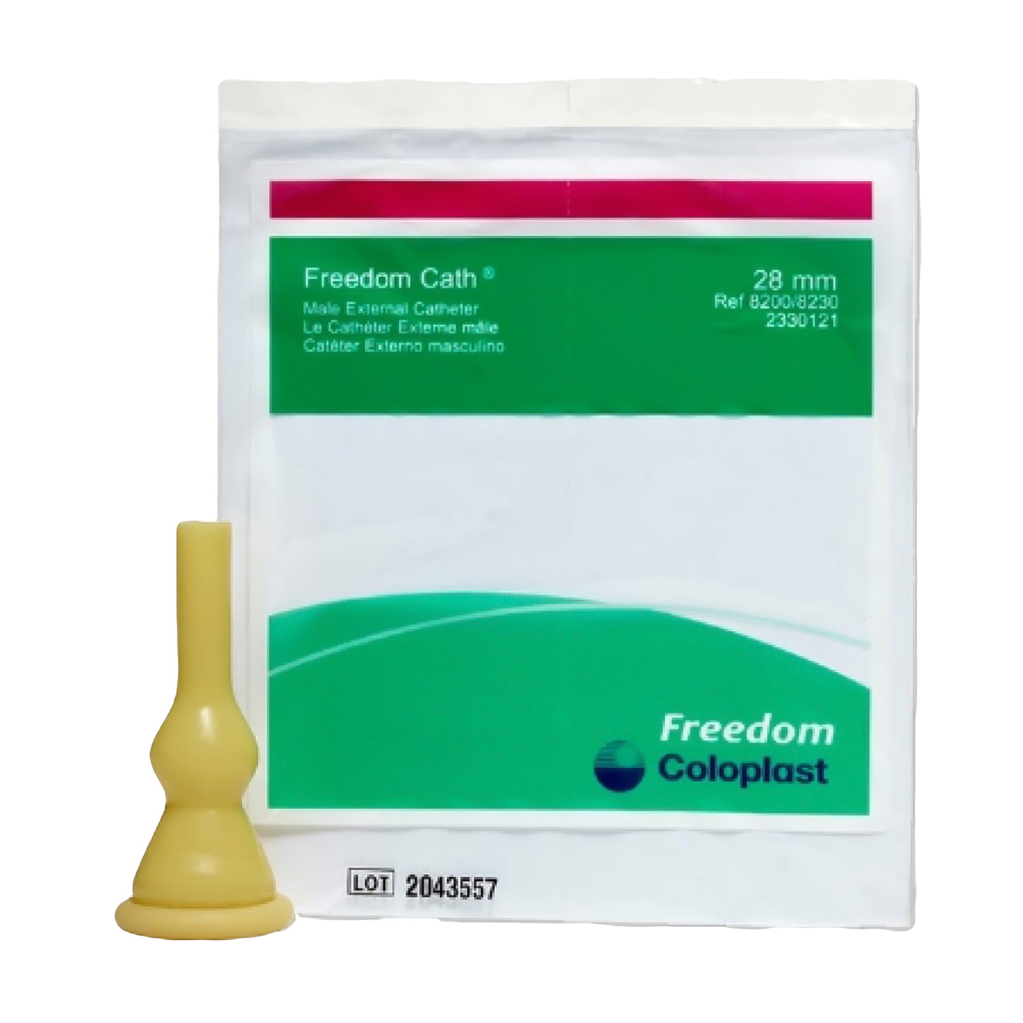 Coloplast - 8200 Freedom Clear® Male External Catheter
