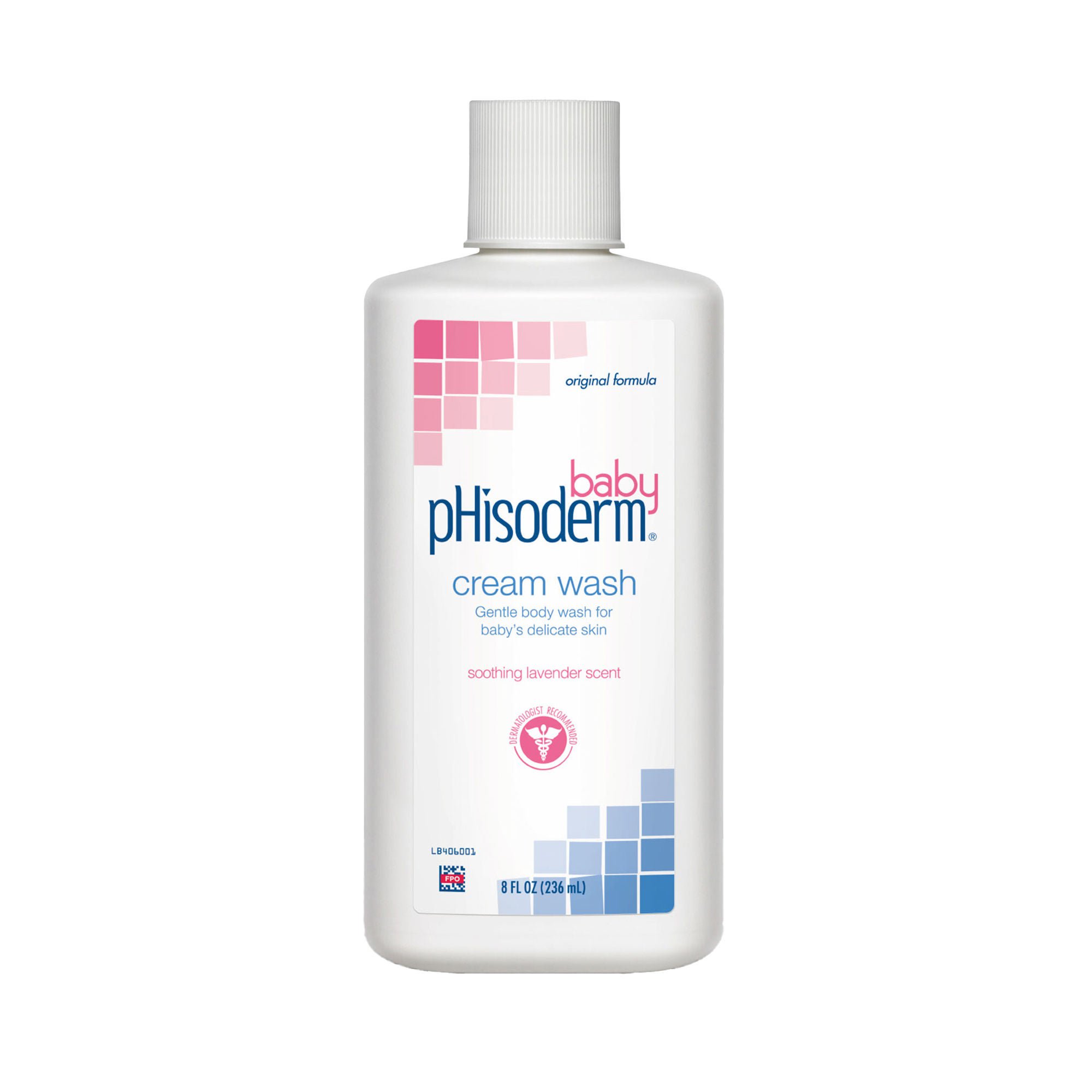 DOT Foods - Kraft Foods Inc - 31074205250 Baby Soap pHisoderm® Baby Cream 8 oz. Bottle Lavender Scent