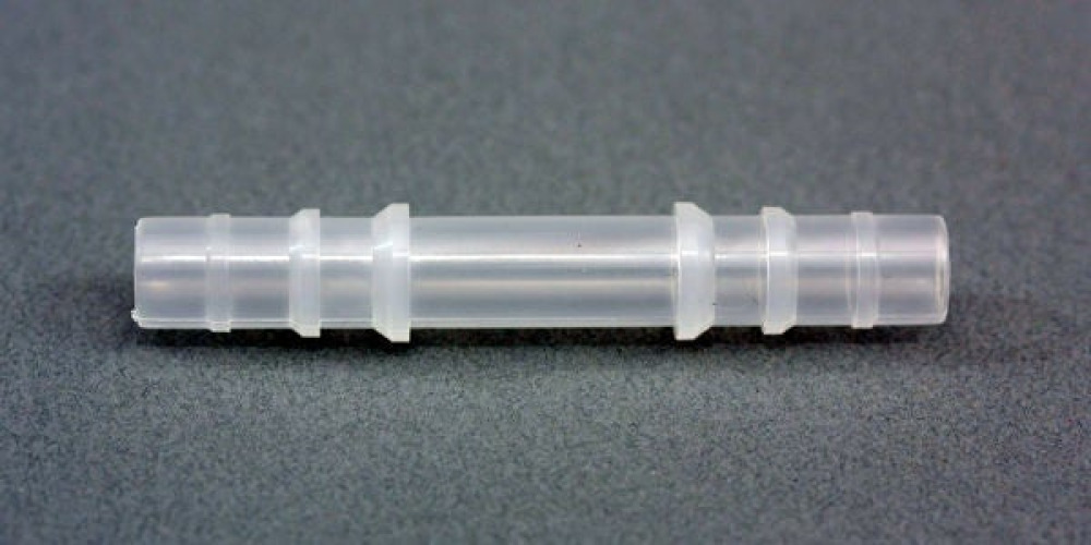 Urocare Products - 601010 Tubing Connector Urocare® 0.38 O.D. x 2.25 Inch Long, NonSterile, Polypropylene, Semi-Transparent