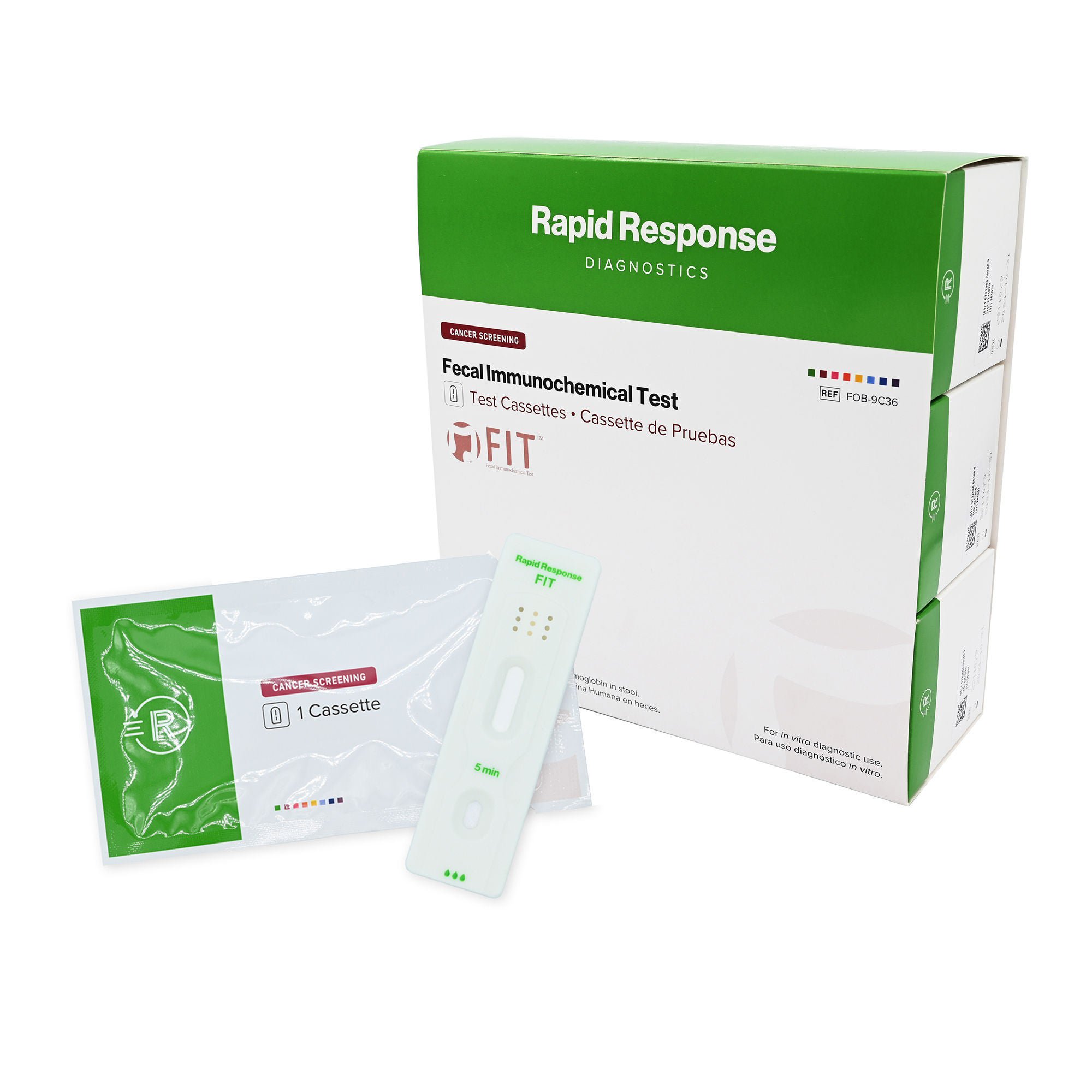BTNX - FOB-9C36 Rapid Response™ Fecal Occult Blood Colorectal Cancer Screening Test Kit