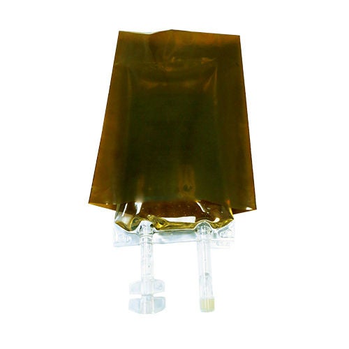 Wallcur - 9204AB Training IV Bag Cover Amber IV Bag Covers 500/1000 mL For Wallcur's Practi-IV Bags