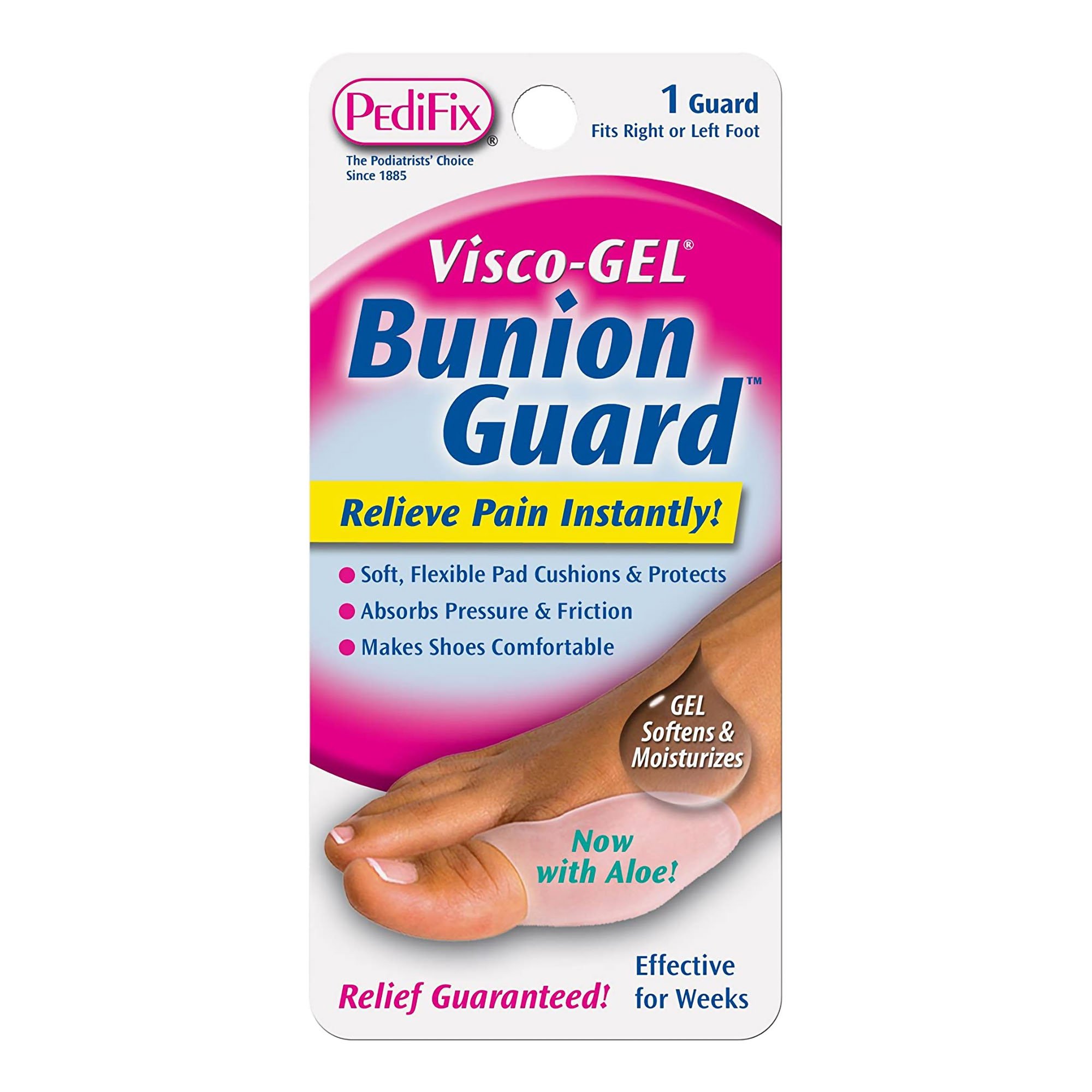 Pedifix 1316 - Visco-Gel® Hallux Bunion Guard™ Bunion Protector, One Size Fits Most - 1/Pack