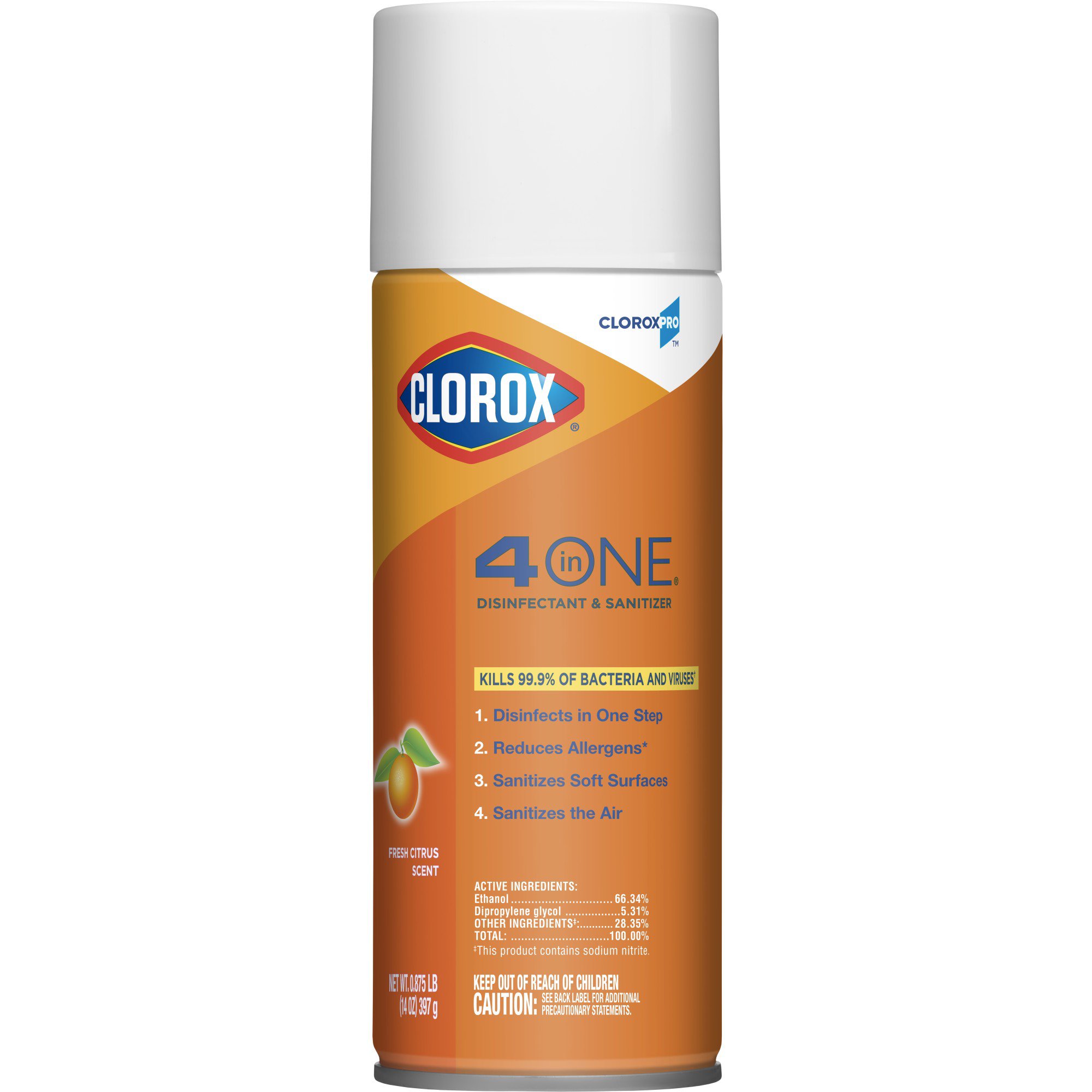 The Clorox Company - 31043 Clorox Pro™ Clorox® 4 in One Surface Disinfectant and Sanitizer