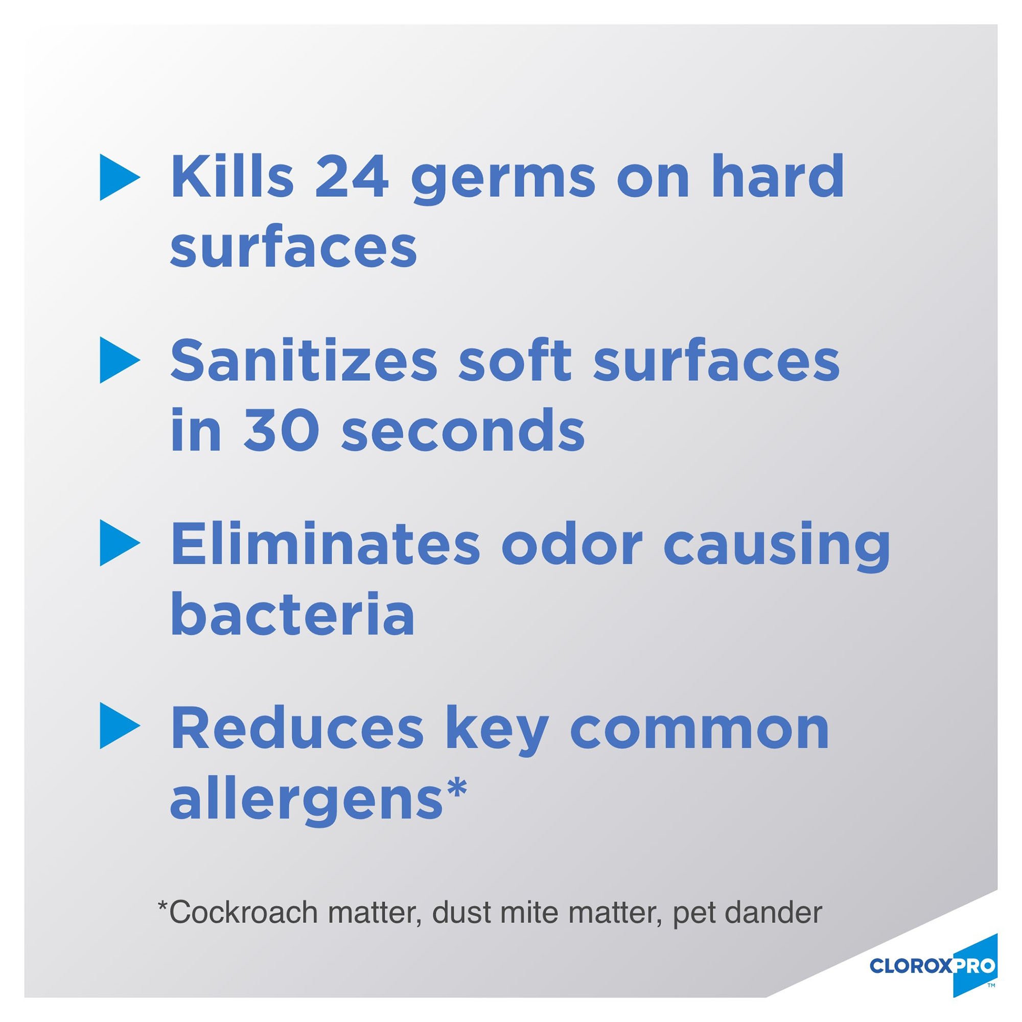 The Clorox Company - 31043 Clorox Pro™ Clorox® 4 in One Surface Disinfectant and Sanitizer