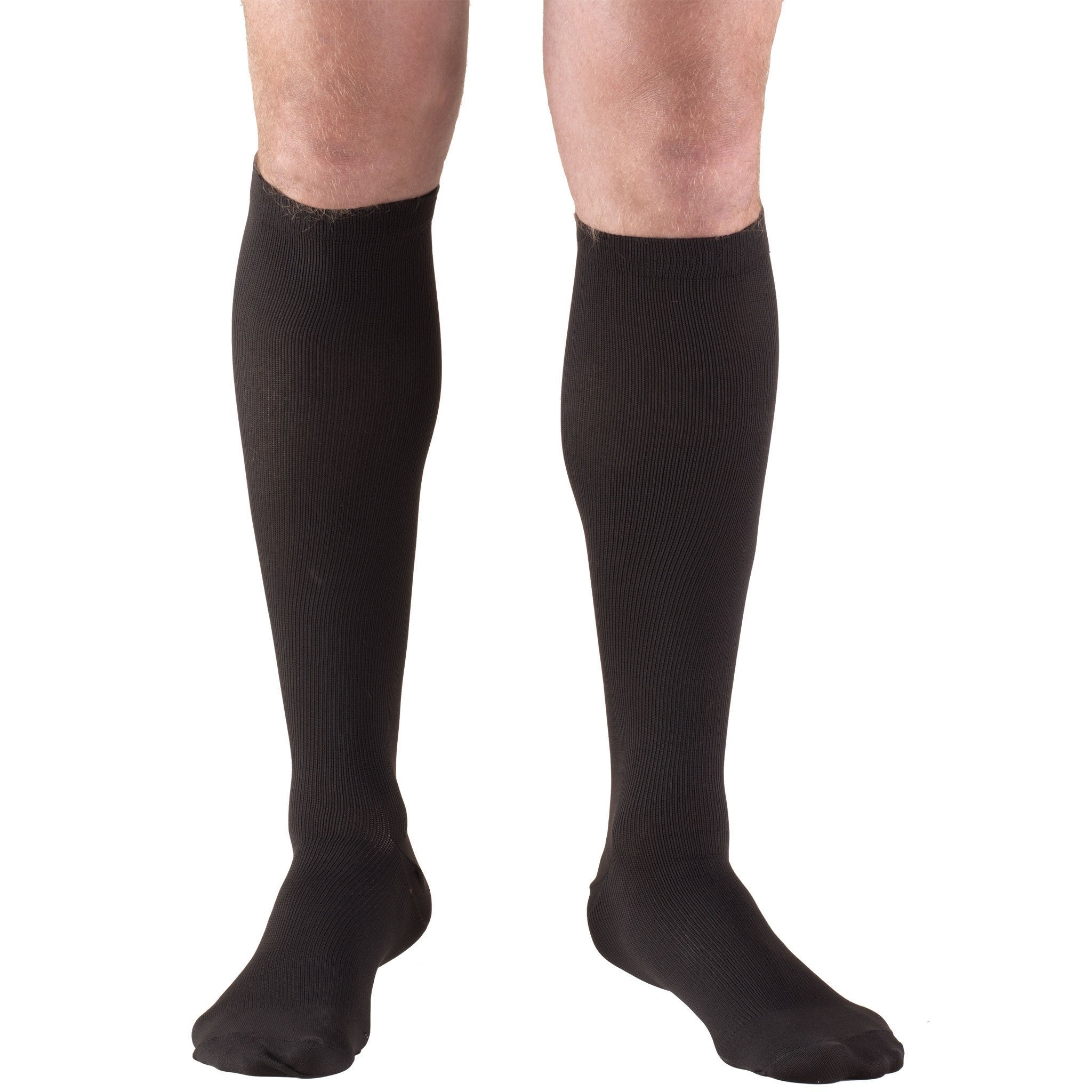 Truform - 1943-BL-XL Compression Socks Truform® Knee High X-Large Black Closed Toe