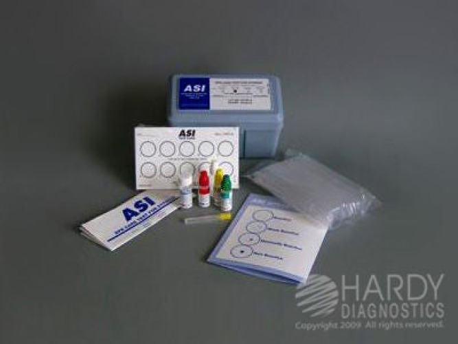 Hardy Diagnostics - 900100 Sexual Health Test Kit ASI™ Syphilis Screen 100 Tests CLIA Non-Waived