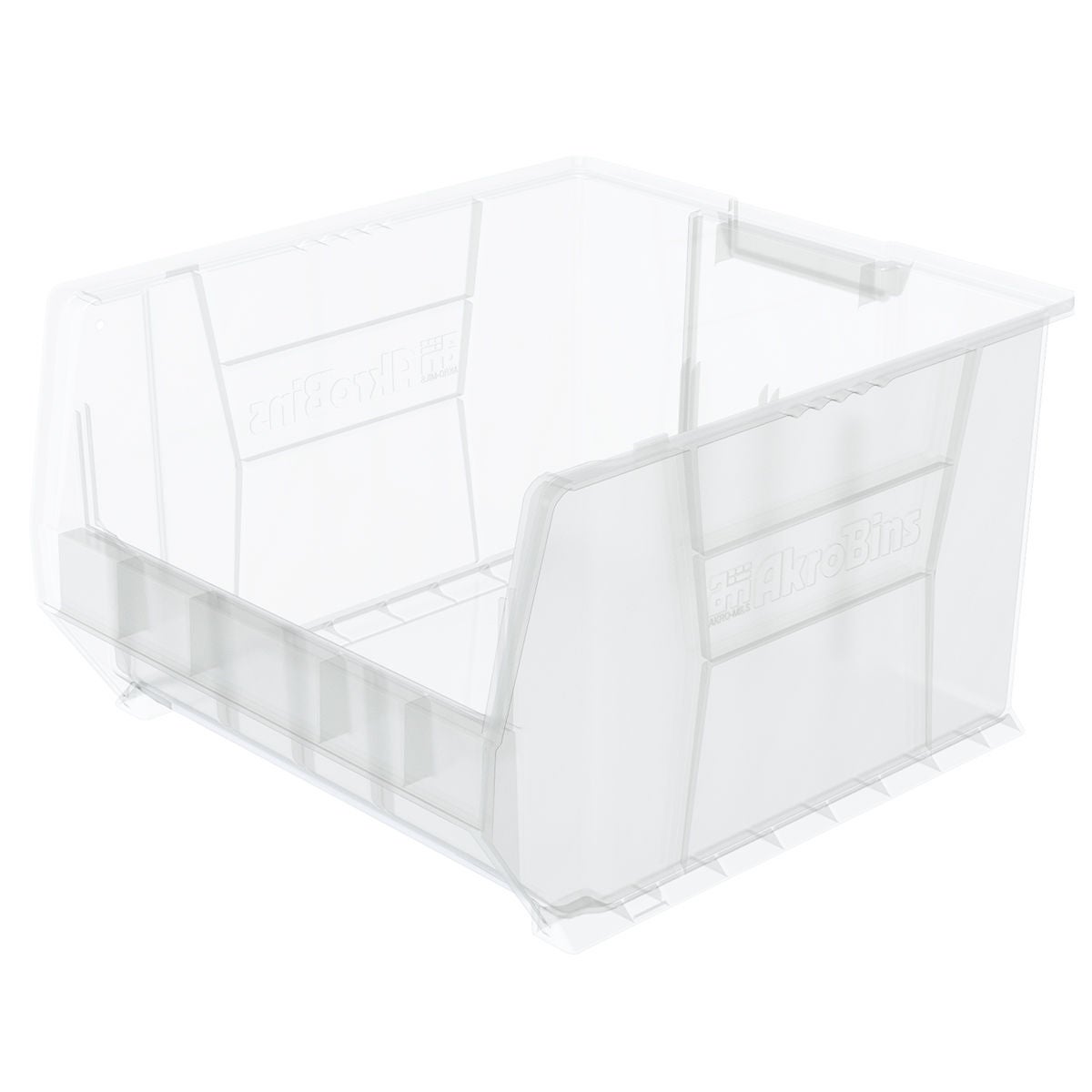 Akro-Mils - 30283SCLAR Storage Bin AkroBins® Super-Size Clear Plastic 12 X 18-3/8 X 20 Inch