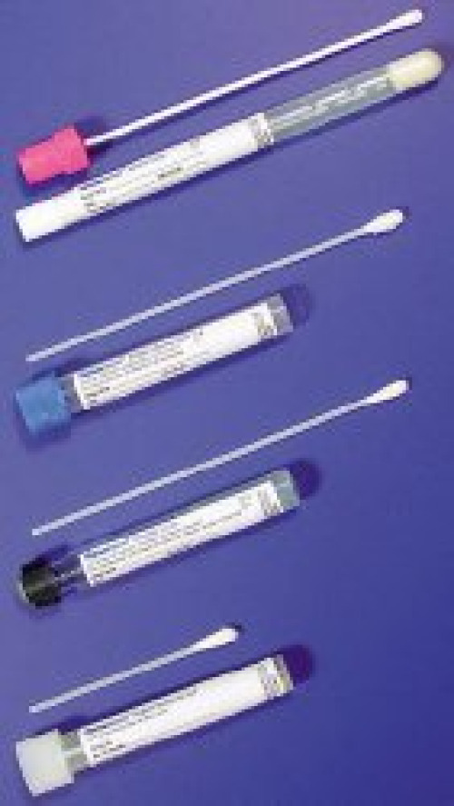 Fisher Anatomical 1490721 - Fisherbrand™ Specimen Collection & Transport System w/ Stuart Medium Additive - 50/Box