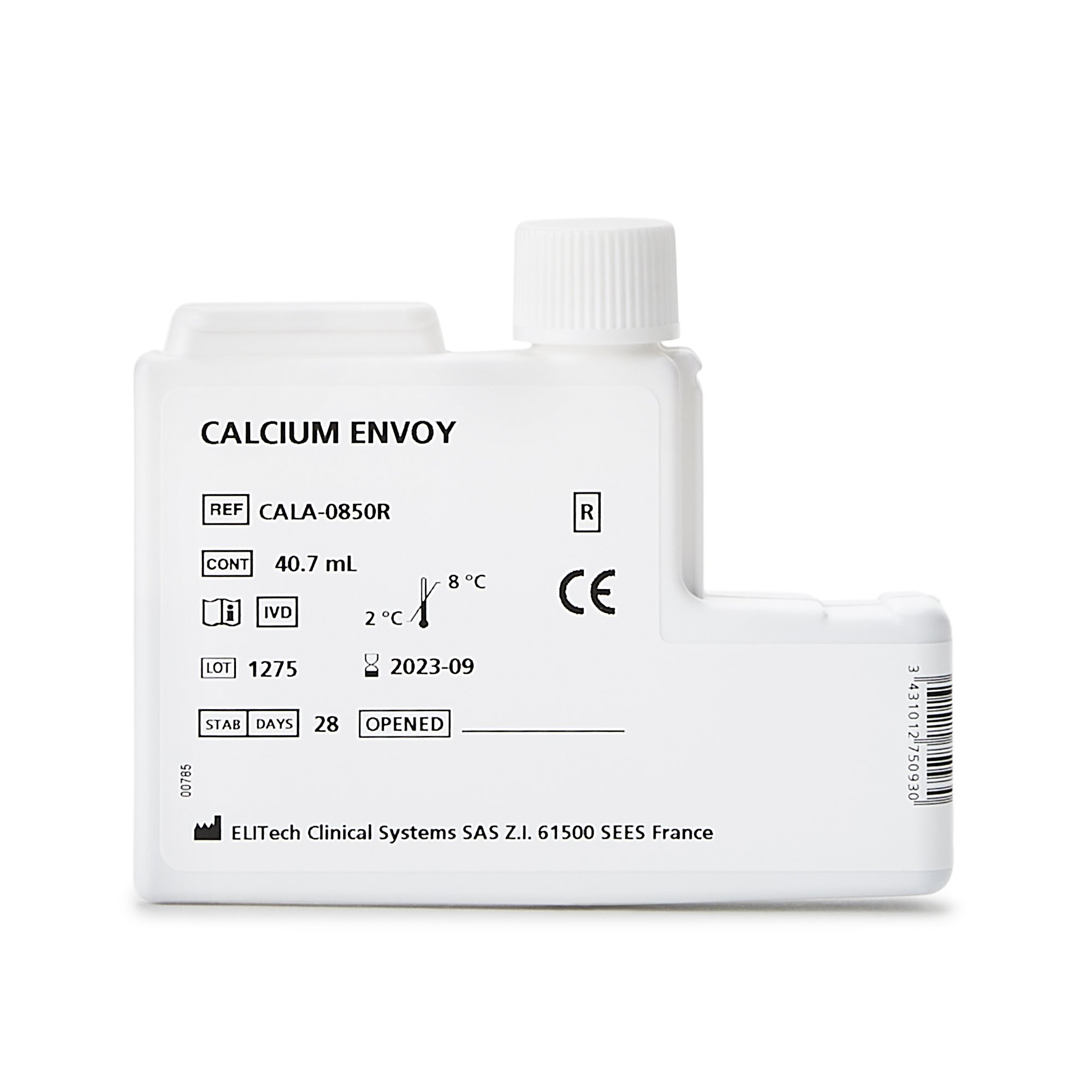 Clinical Diagnostic Solutions 550013 - Envoy® 500 Reagent for Envoy 500 Chemistry System, Calcium test - 1000/Box