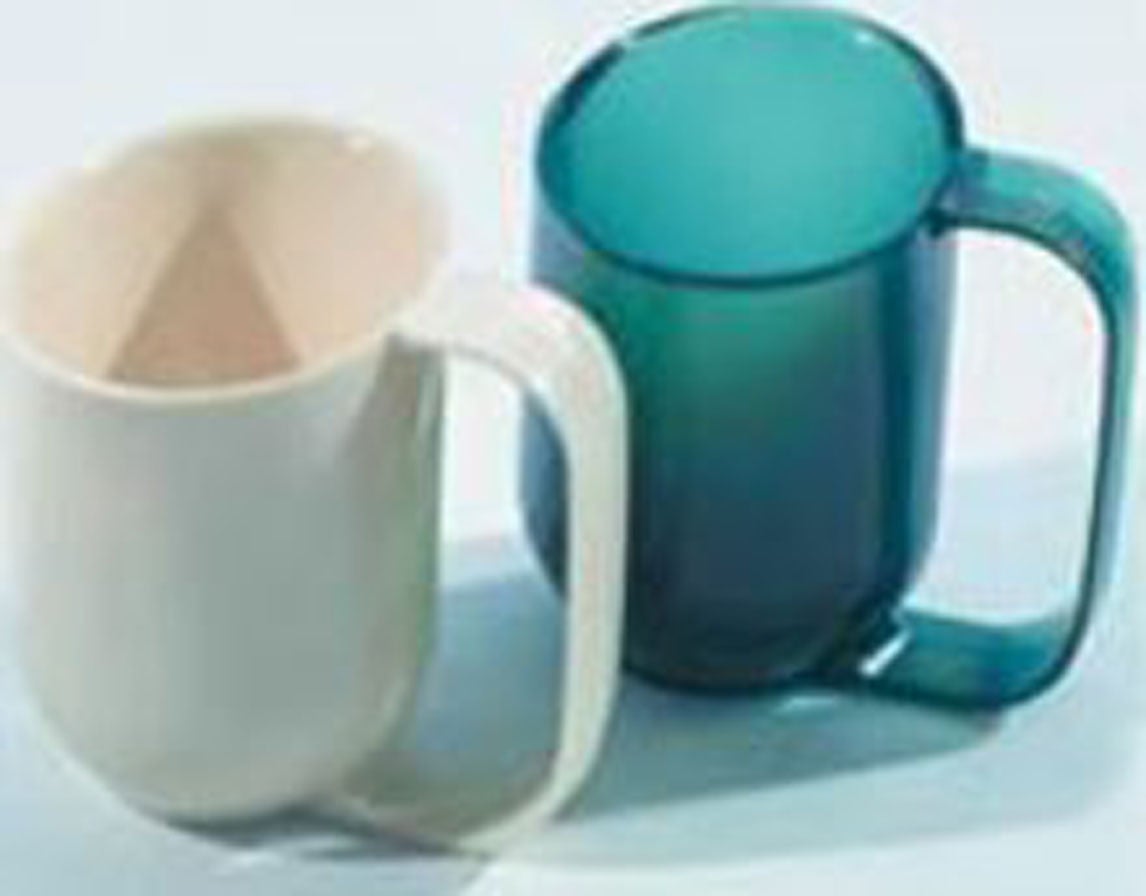 Alimed - 2970010519 ADL Dysphagia Cup AliMed® 8 oz. Polycarbonate Almond Reusable