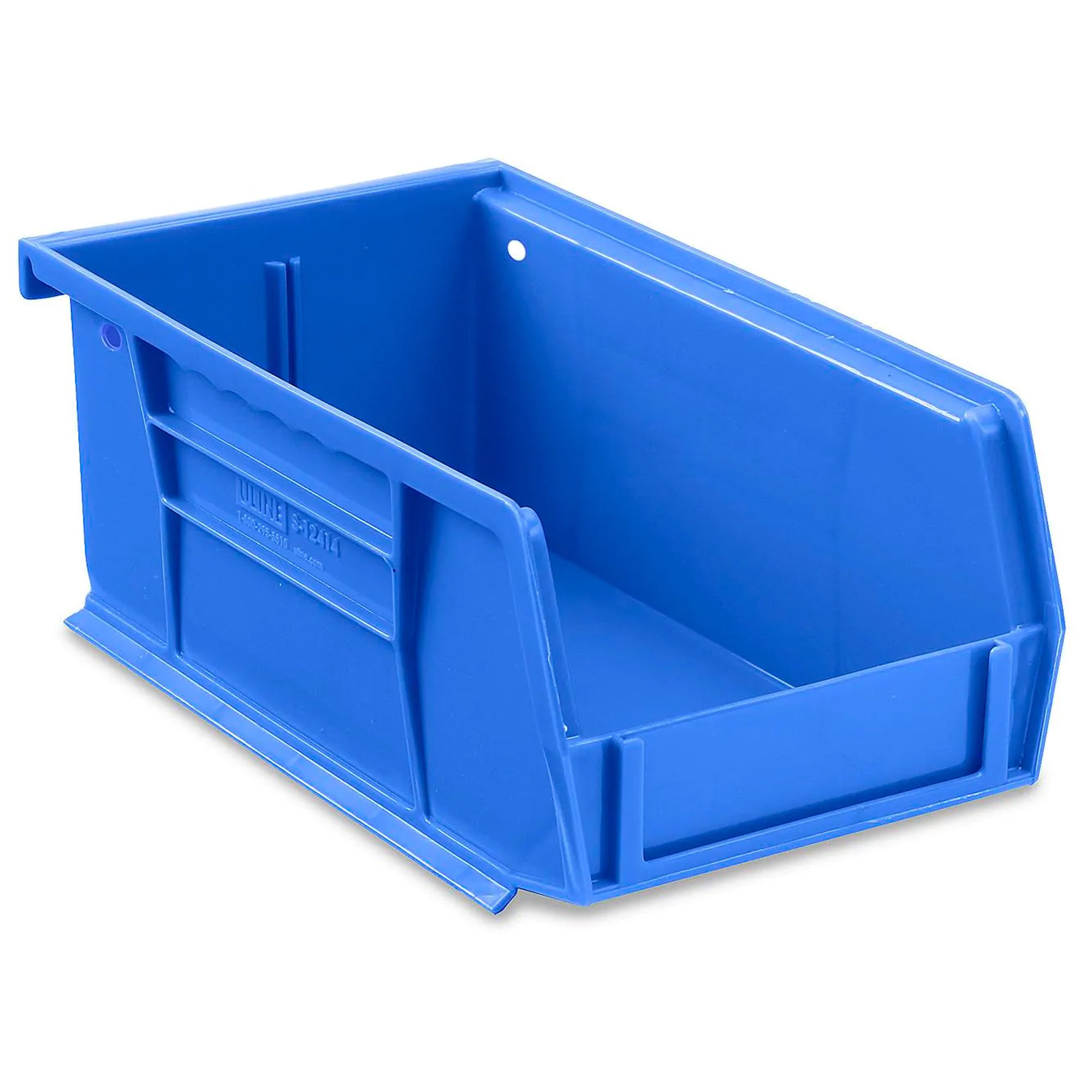 Uline Stackable Storage Bin S-12414BLU by Uline
