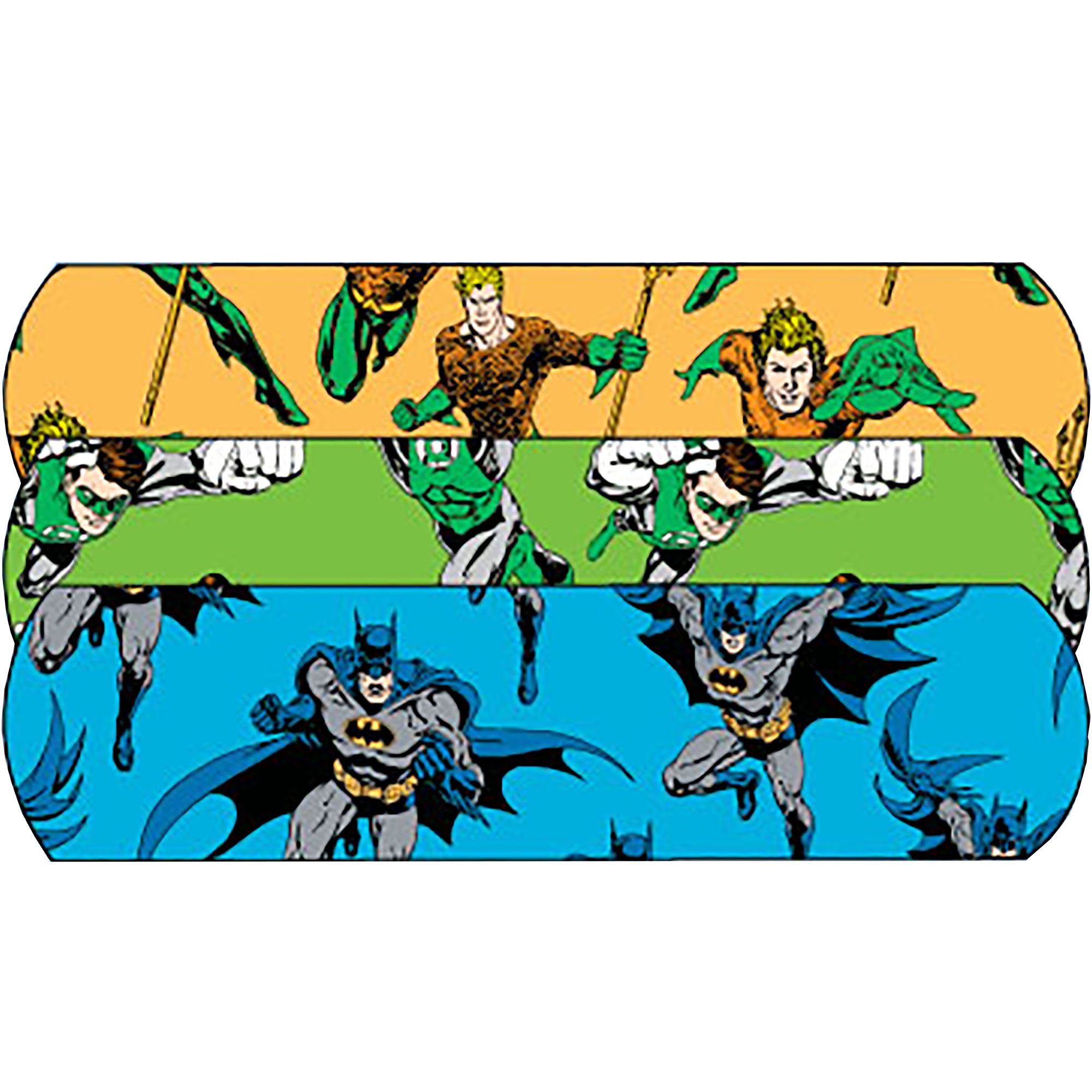 Dukal - 10791 American® White Cross Stat Strip® Kid Design Justice League Adhesive Strip