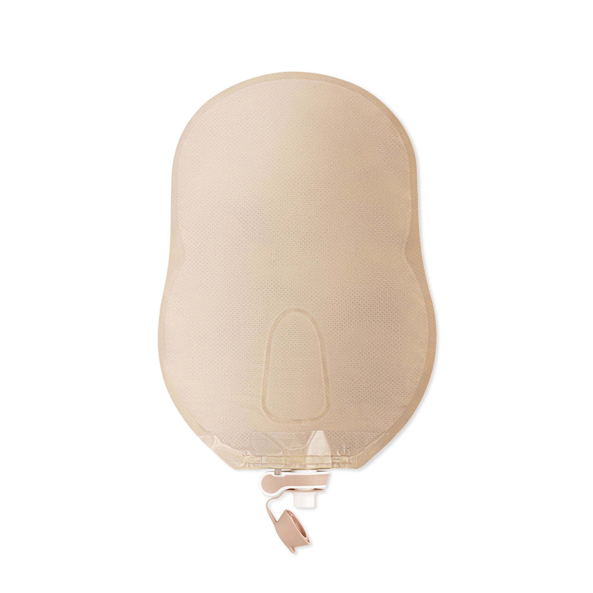 Hollister 18913 - New Image™ Two-Piece Beige Urostomy Pouch, 57 mm Flange, Red Match - 10/Box