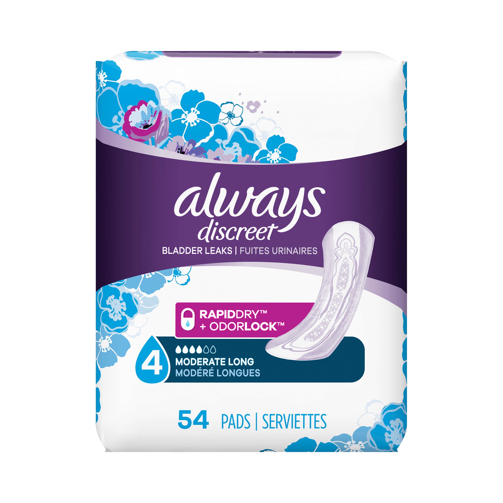 Procter & Gamble - 03700088707 Always® Discreet Bladder Control Pad