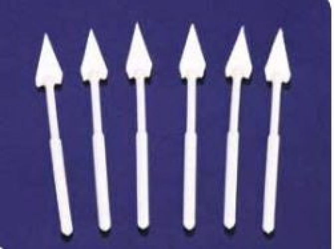 DeRoyal - 30-049NS Surgical Eye Spear X-Ray Detectable Cellulose 10 Count Pack NonSterile