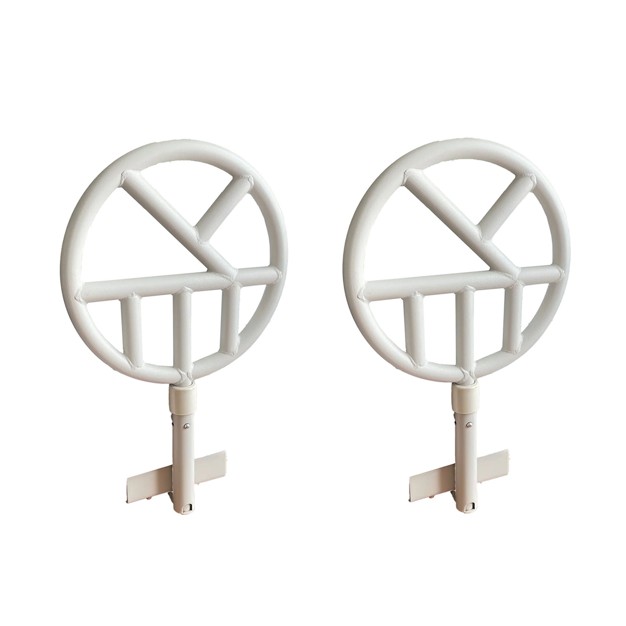 The Comfort Company - 77302 Halo Kit with 2 Rings Halo Safety Ring White Steel