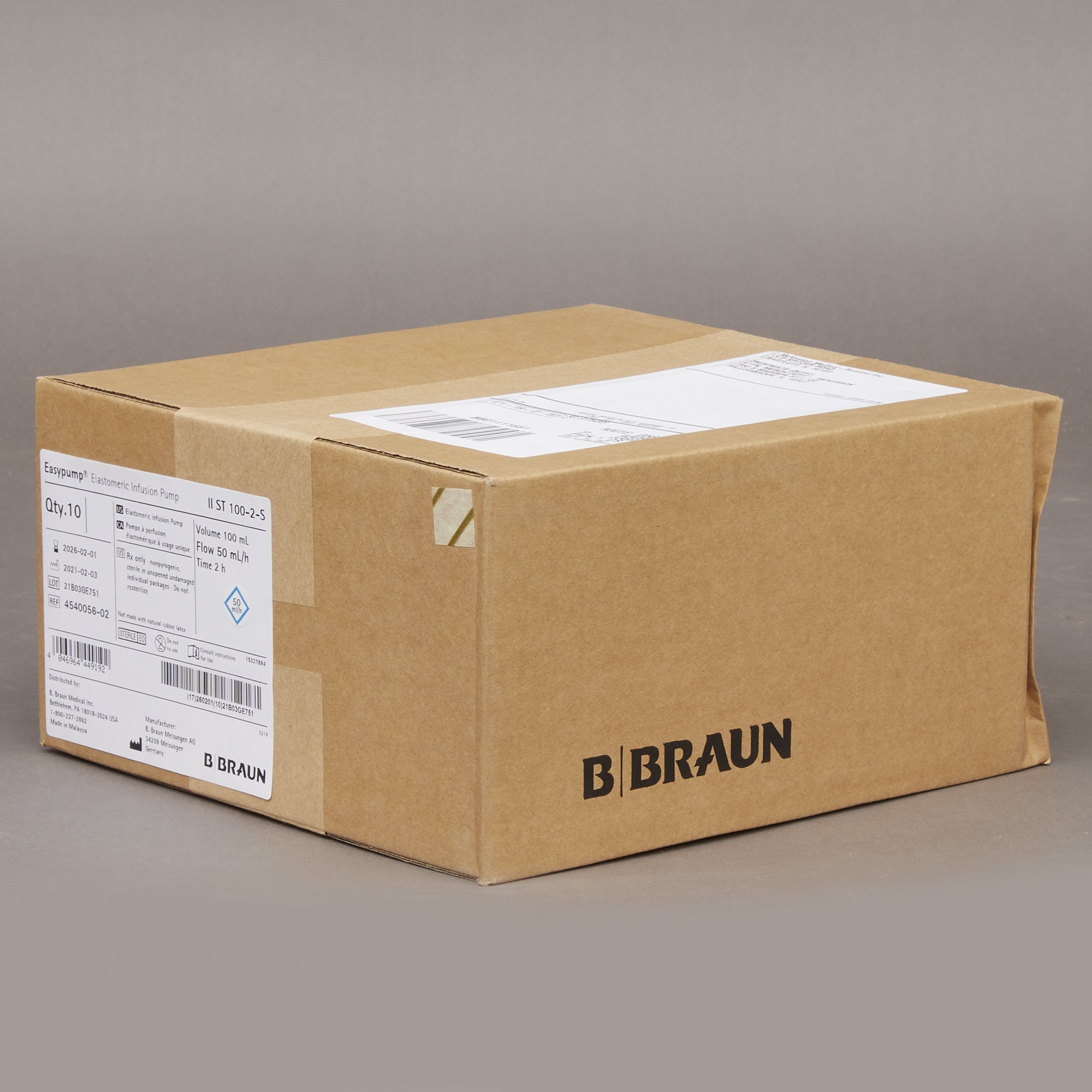 B. Braun - 4540056-02 Easypump® ST Elastomeric Pump 100-2-S