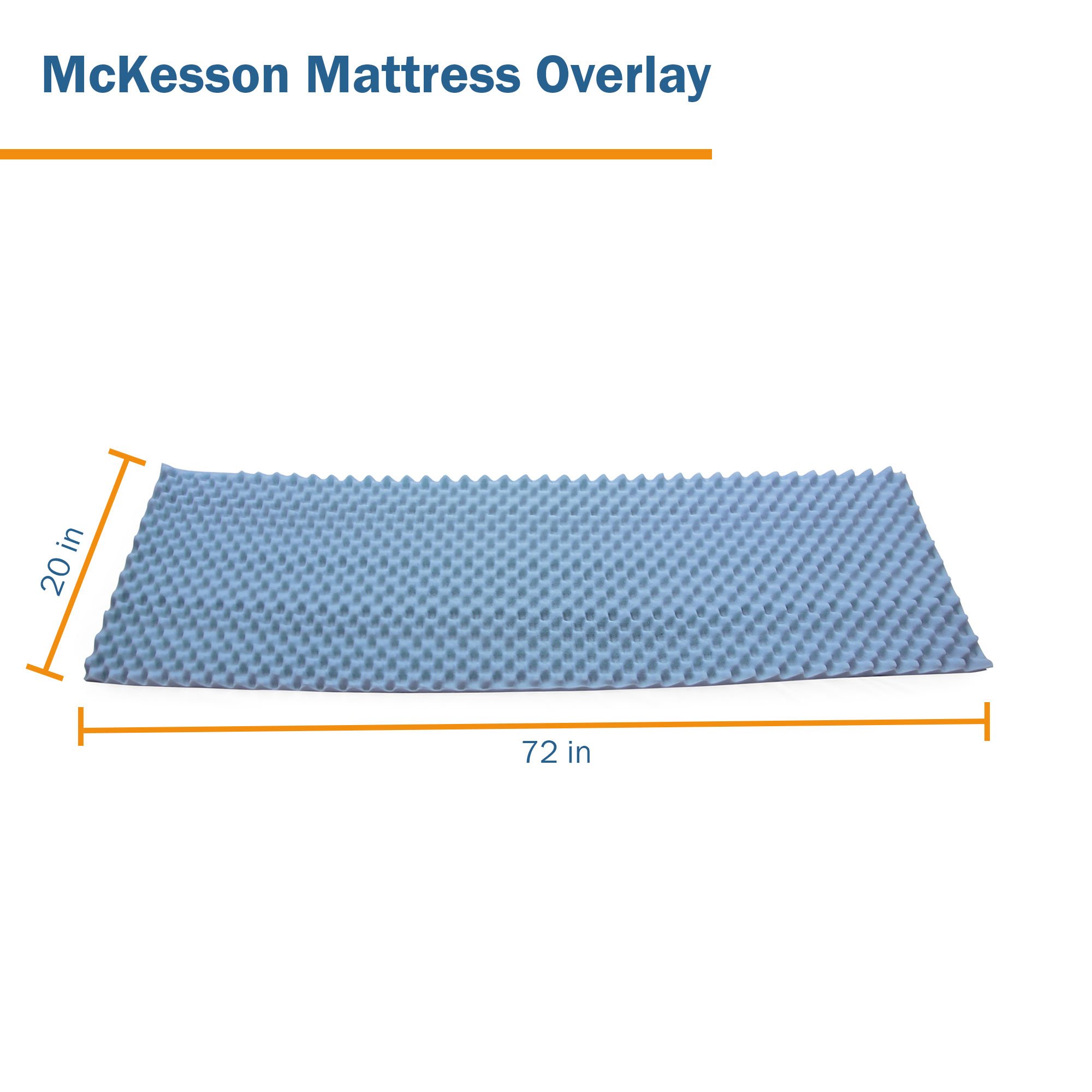 McKesson Brand - 136-79631 McKesson Mattress Overlay