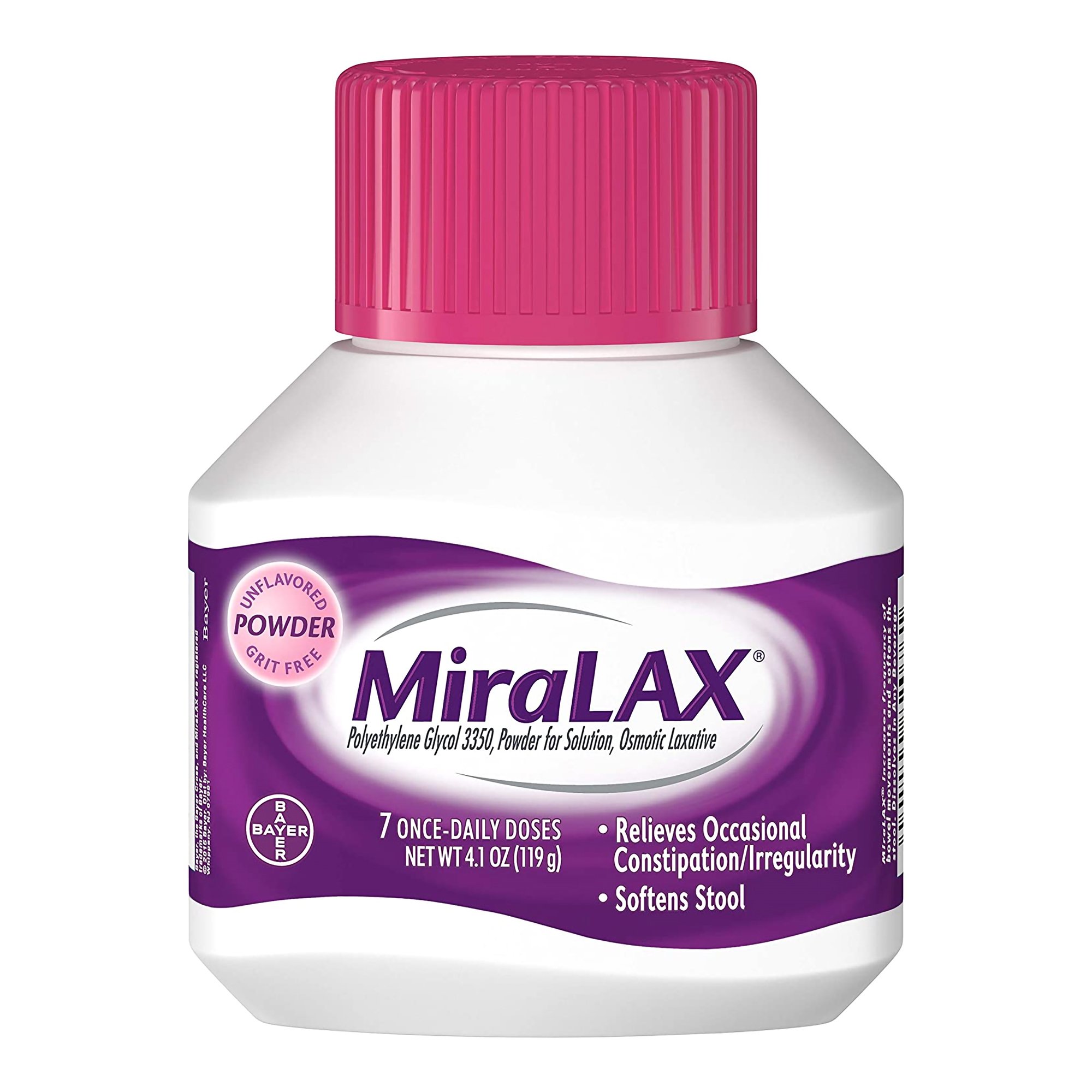 Bayer - 11523723402 MiraLAX® Polyethylene Glycol 3350 Laxative