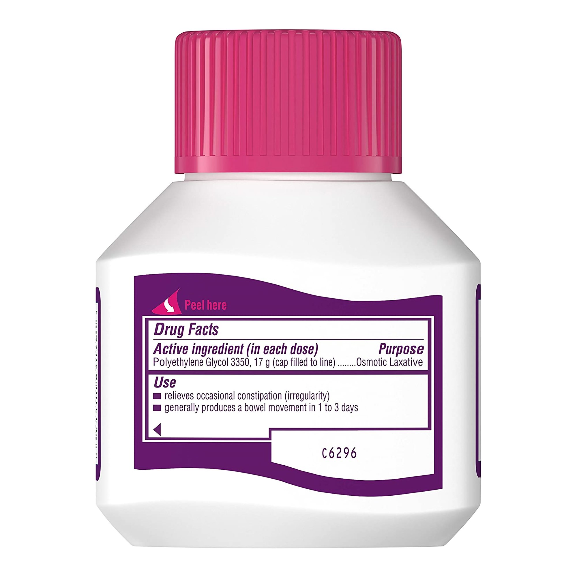 Bayer - 11523723402 MiraLAX® Polyethylene Glycol 3350 Laxative