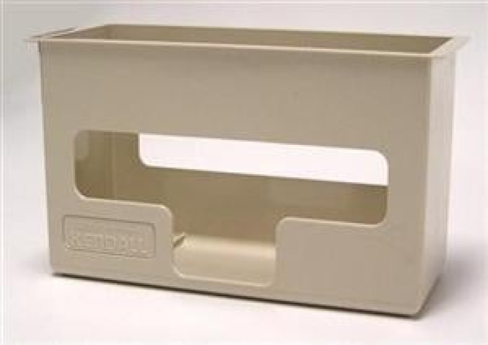 Capsa Solutions - P7049BK Glove Box Holder Kendall Cabinet Mounted 1-Box Capacity Putty Plastic