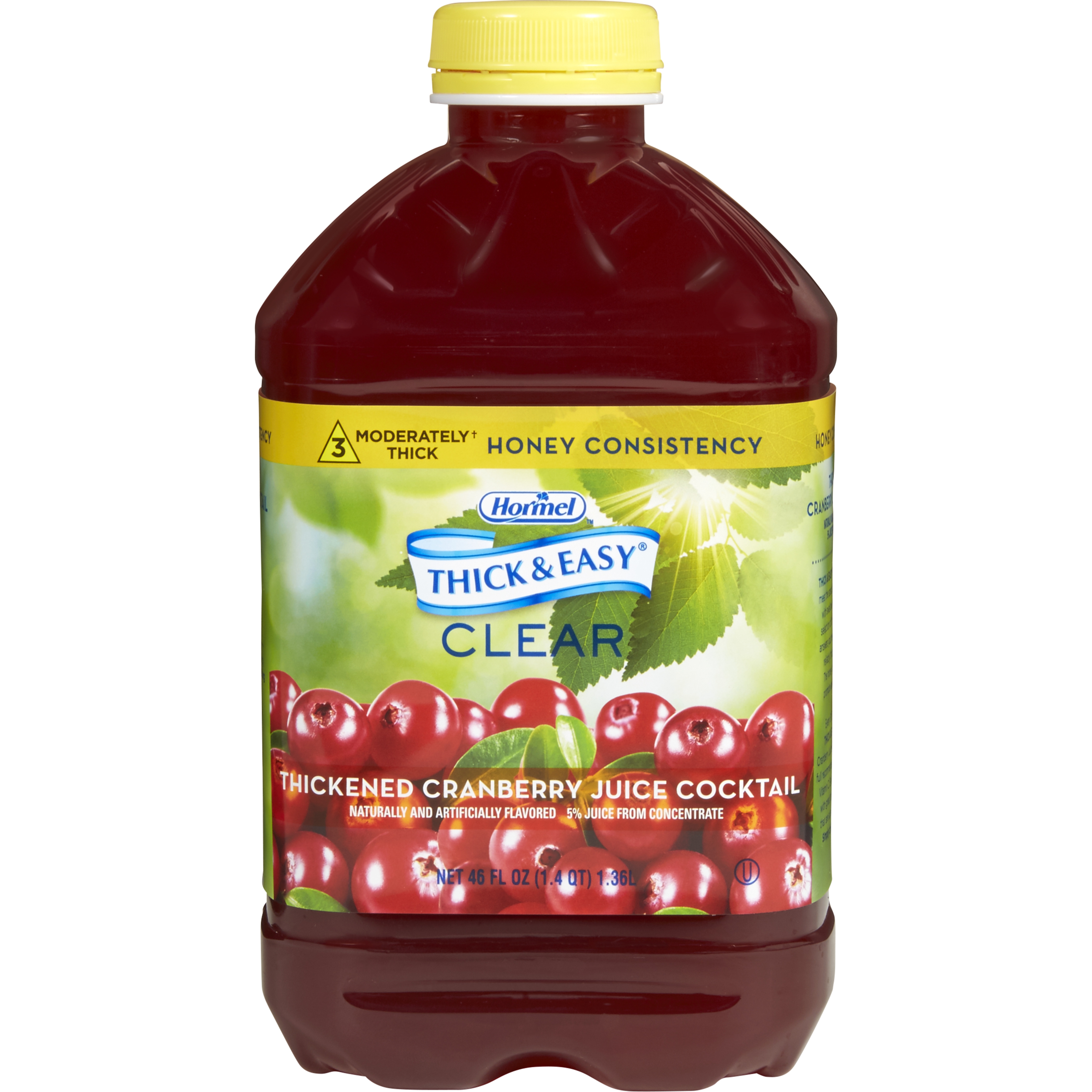 Lyons Magnus LLC 48030 - Thick & Easy® Clear Honey Consistency Cranberry Thickened Beverage - 1/Each, 6/Case