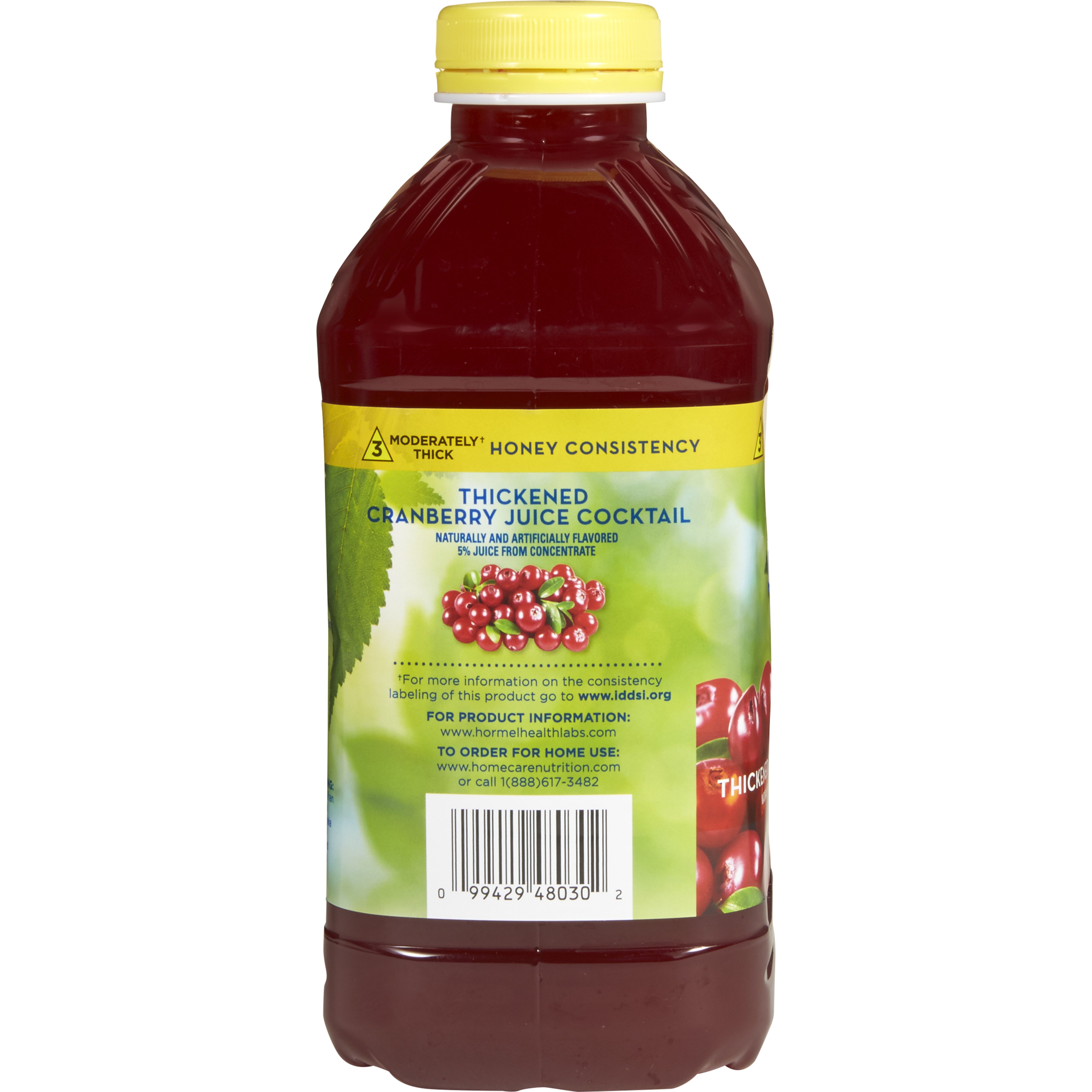 Lyons Magnus LLC 48030 - Thick & Easy® Clear Honey Consistency Cranberry Thickened Beverage - 1/Each, 6/Case
