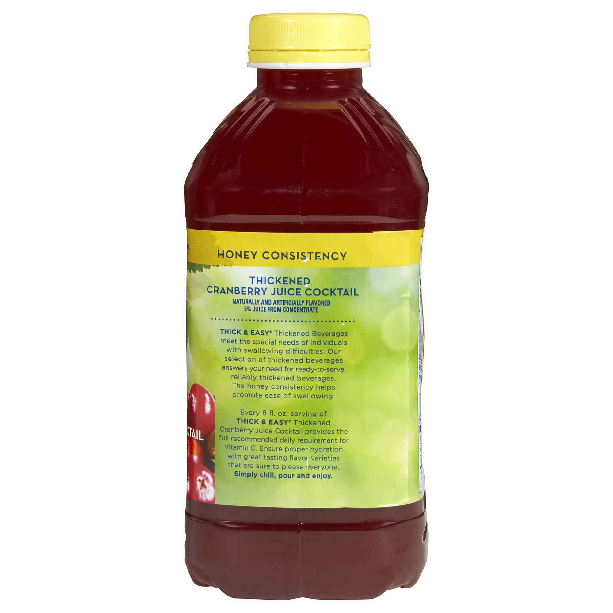 Lyons Magnus LLC - 48030 Thick & Easy® Clear Honey Consistency Cranberry Thickened Beverage