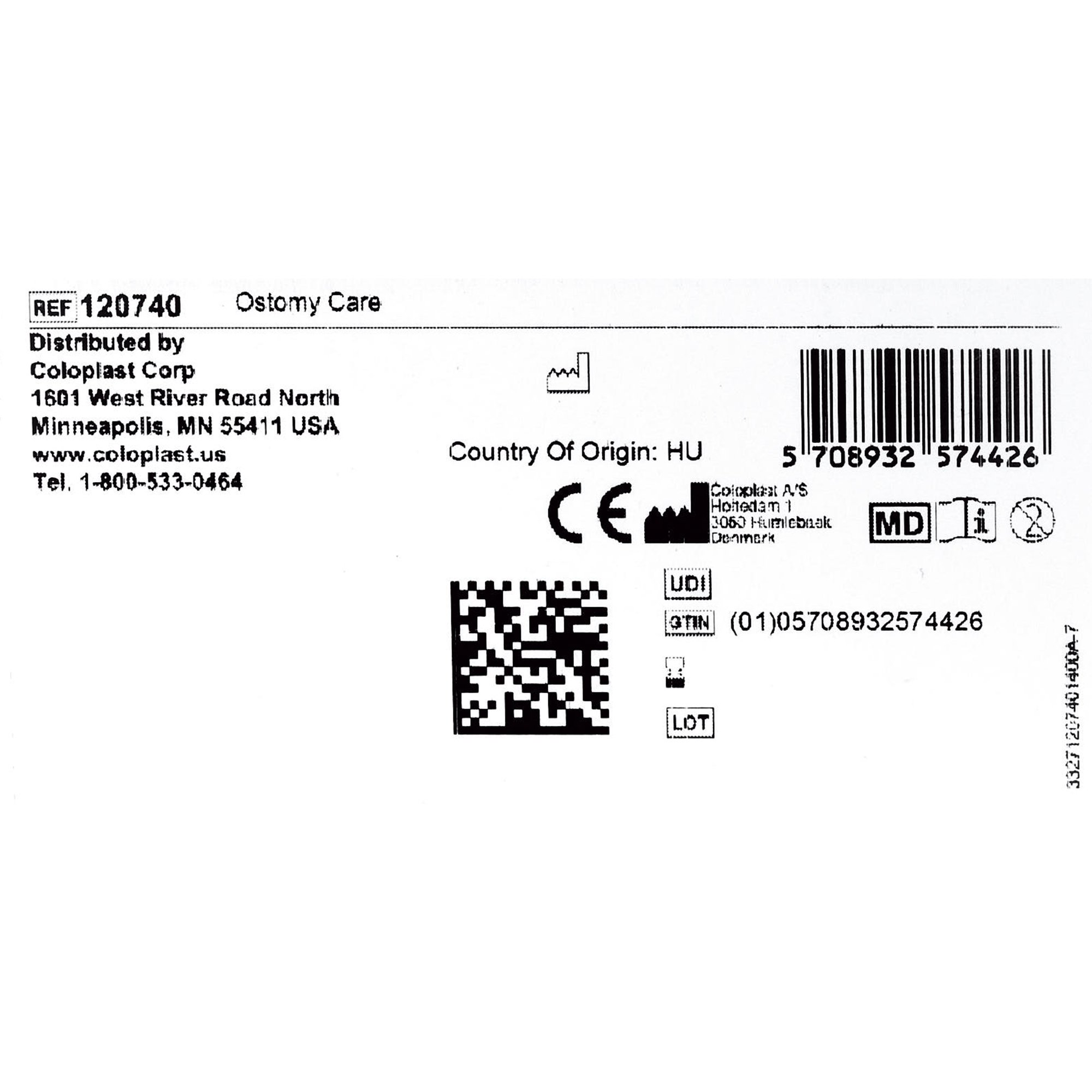 Coloplast 120740 - Coloplast Ostomy Elastic Barrier Strips, Straight - 1/Each, 20/Box