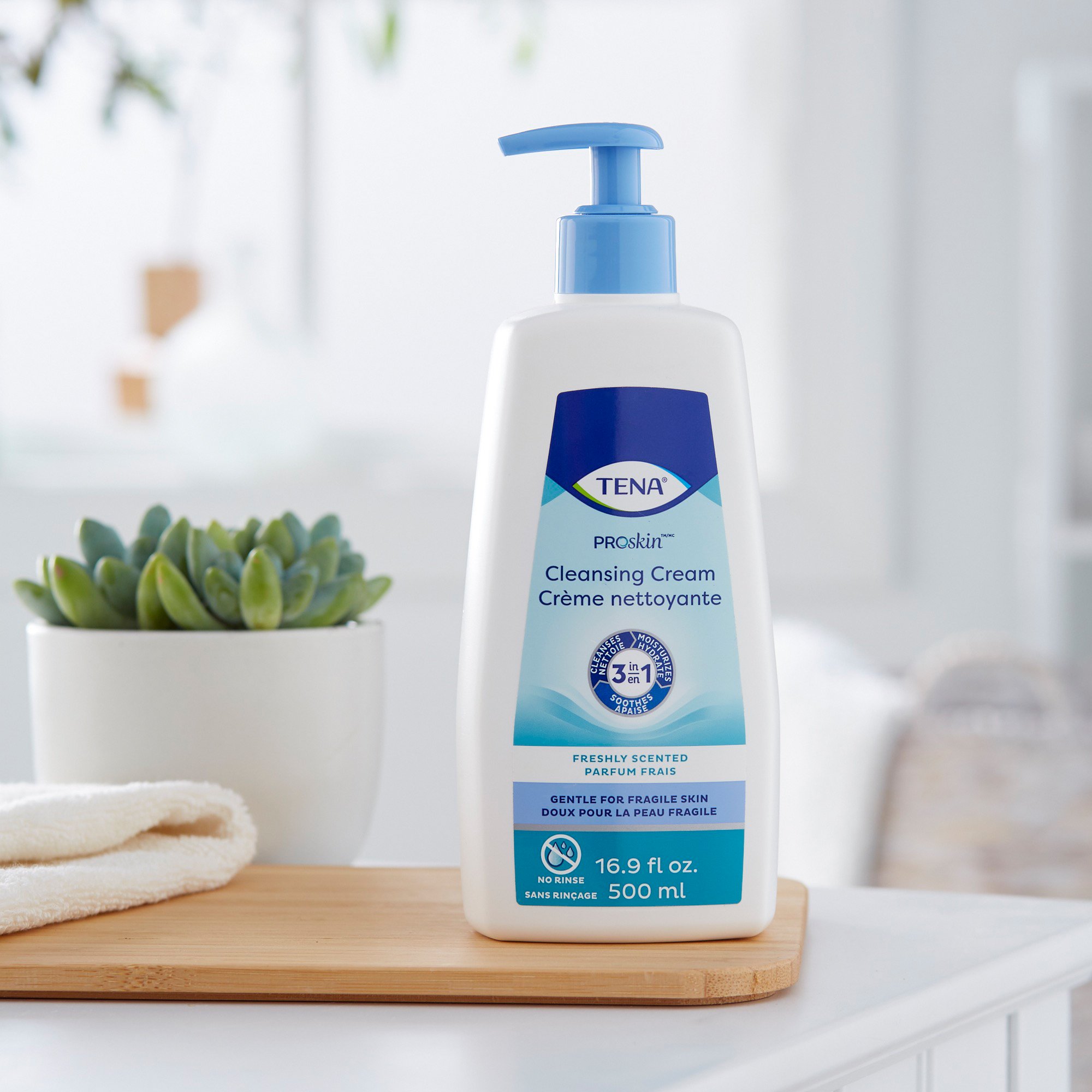 TENA ProSkin Cleansing Cream Rinse-Free Body Wash 64430 by Essity HMS North America