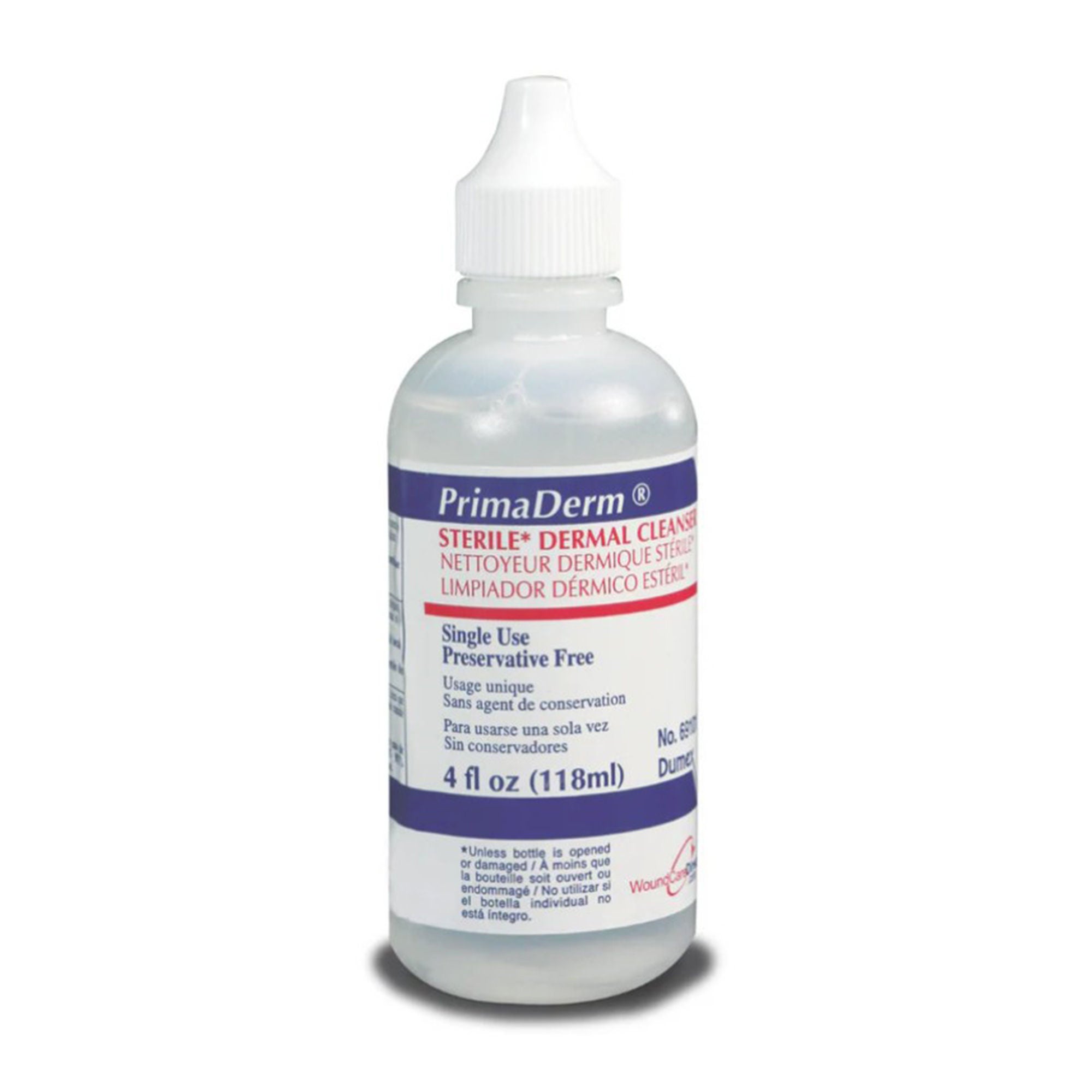 Gentell - 69202 Wound Cleanser Primaderm® 4.15 oz. Squeeze Bottle NonSterile