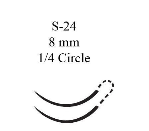 J & J Healthcare Systems - J552G Coated Vicryl™ Suture with Needle