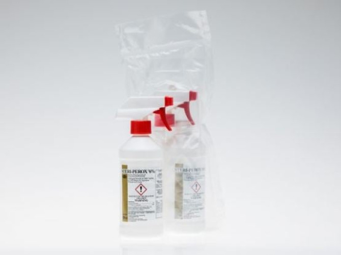 Veltek Associates - SPER-16Z-6% Surface Disinfectant Cleaner STERI-PEROX® 6% Peroxide Based Trigger Spray Liquid 16 oz. Bottle Unscented Sterile