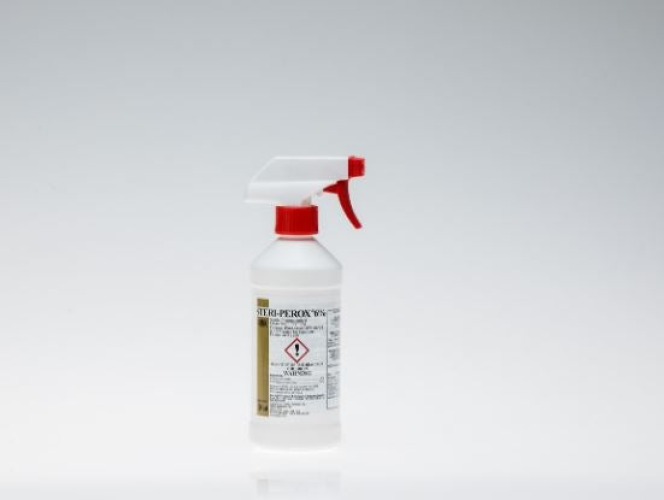 Veltek Associates - SPER-16Z-6% Surface Disinfectant Cleaner STERI-PEROX® 6% Peroxide Based Trigger Spray Liquid 16 oz. Bottle Unscented Sterile