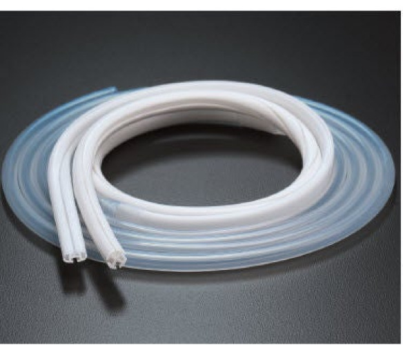 Cardinal - JP-2186 Wound Drain Tube Jackson-Pratt® Round/Full Type Without Trocar 4 Channel Type 10 Fr. Size Sterile