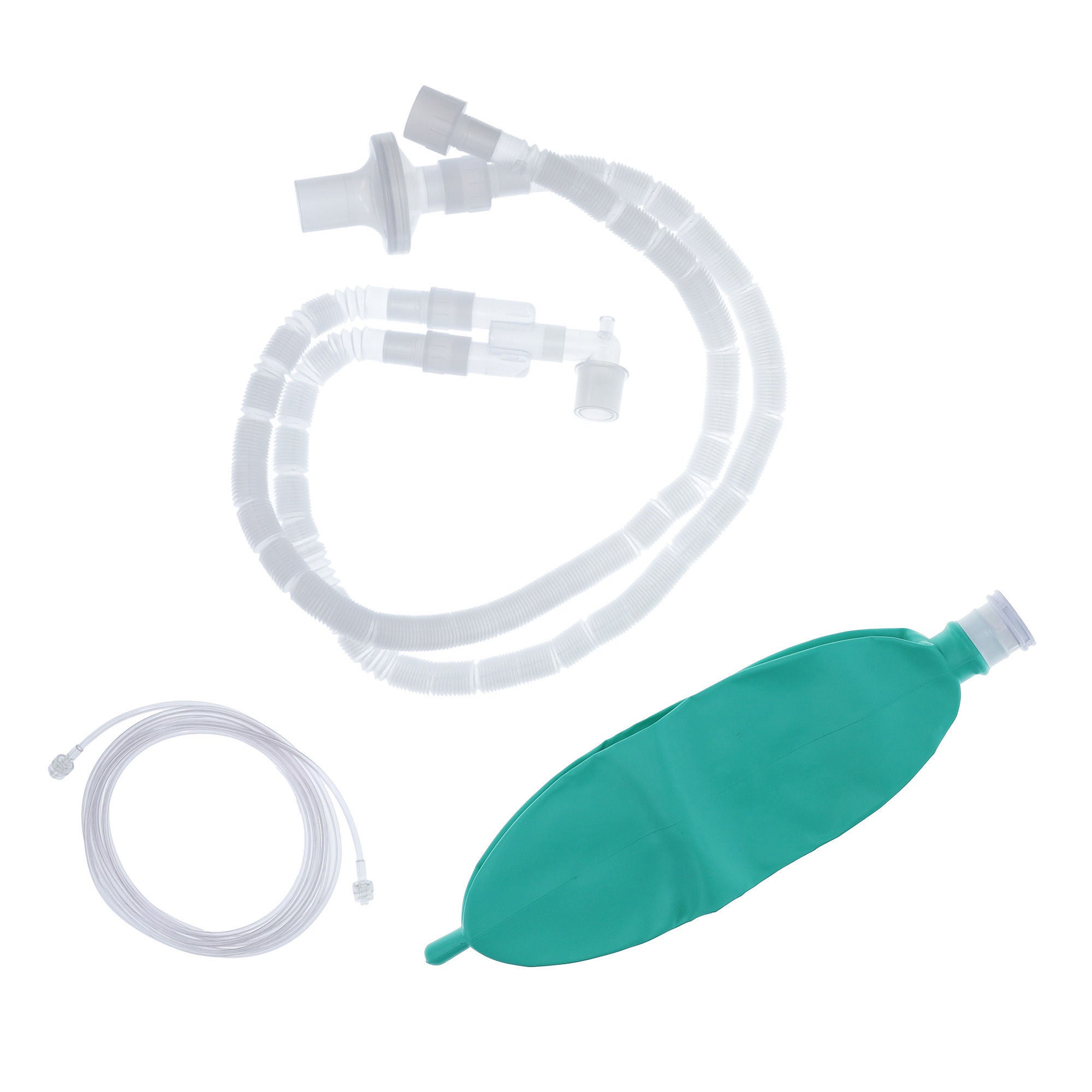 Sun Med - 9053 Anesthesia Breathing Circuit Corrugated Tube 72 Inch Tube Pediatric 2 Liter Bag Single Patient Use