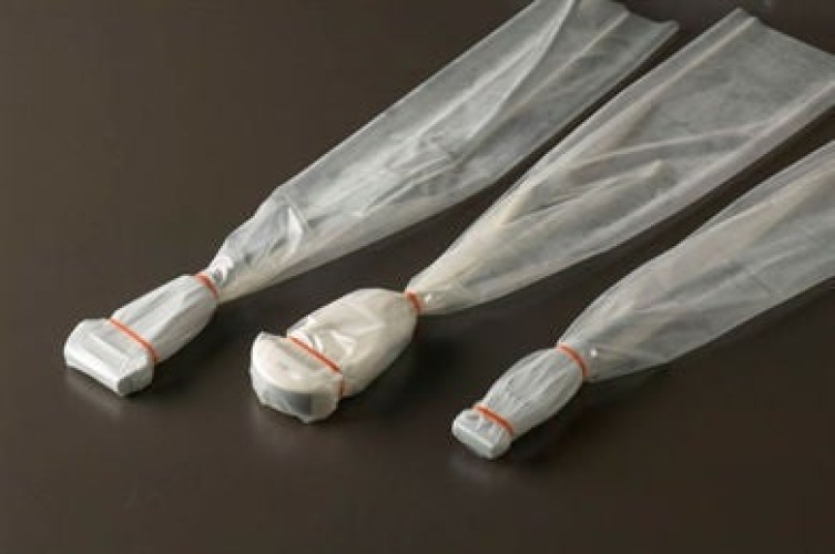 Civco Medical Instruments - 610-1119 3D Ultrasound Probe Cover CIV-Flex™ 4 X 96 Inch Polyethylene Sterile Folded