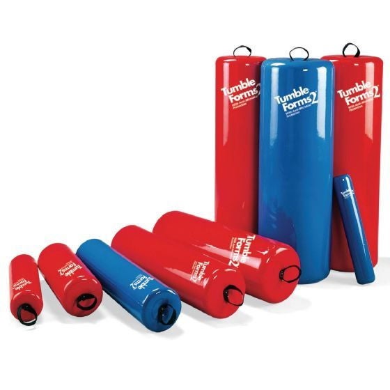 Performance Health - 081012418 Tumble Forms 2® Therapy Foam Roller Blue Foam / Vinyl 10 X 36 Inch