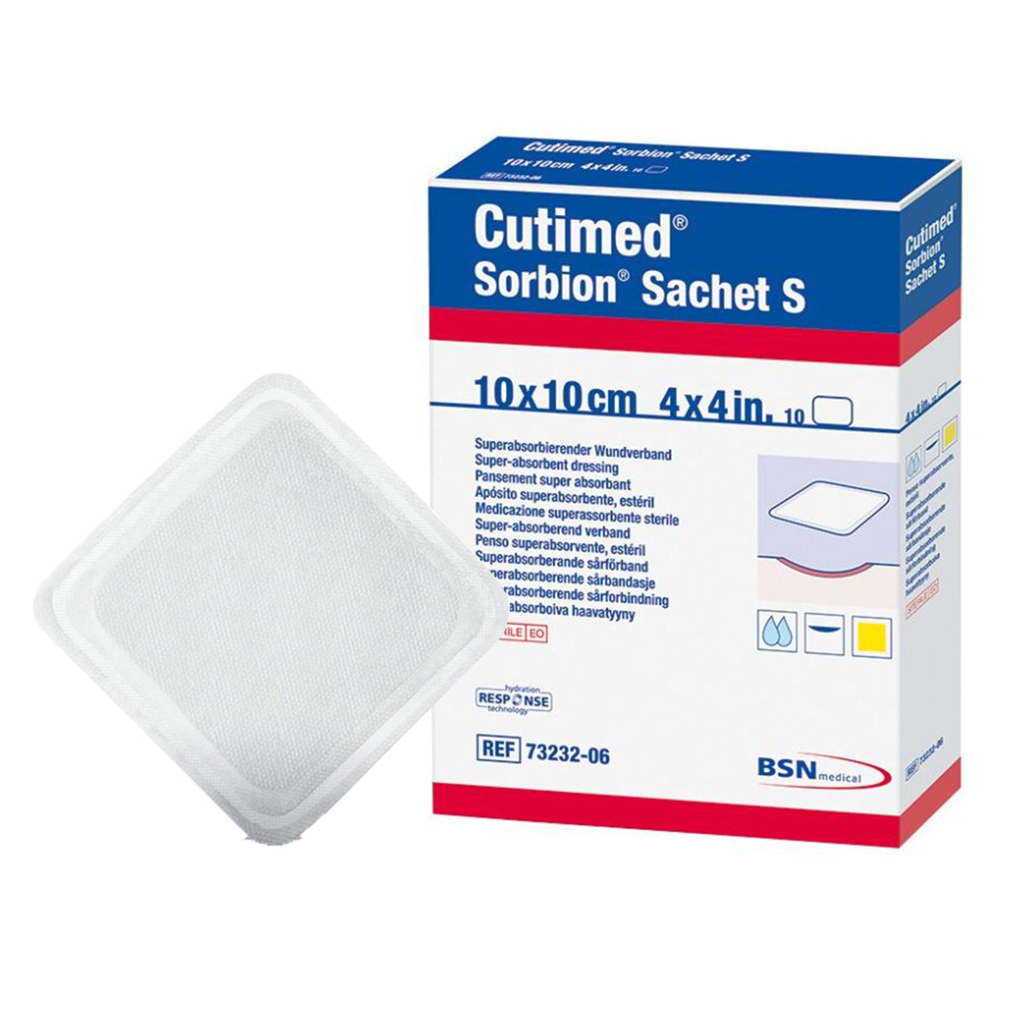 BSN Medical - 7323206 Cutimed® Sorbion® Sachet S Gelling Fiber Wound Dressing