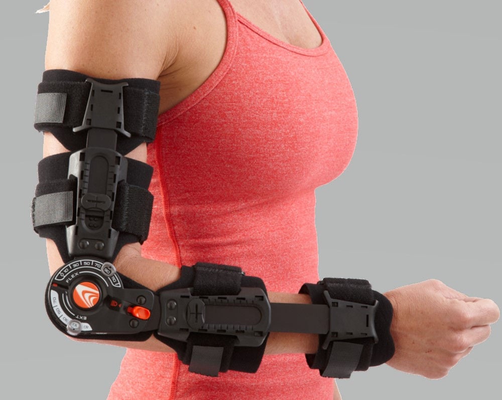 Breg - 07255 Elbow Support T-Scope® Standard Right Elbow Black