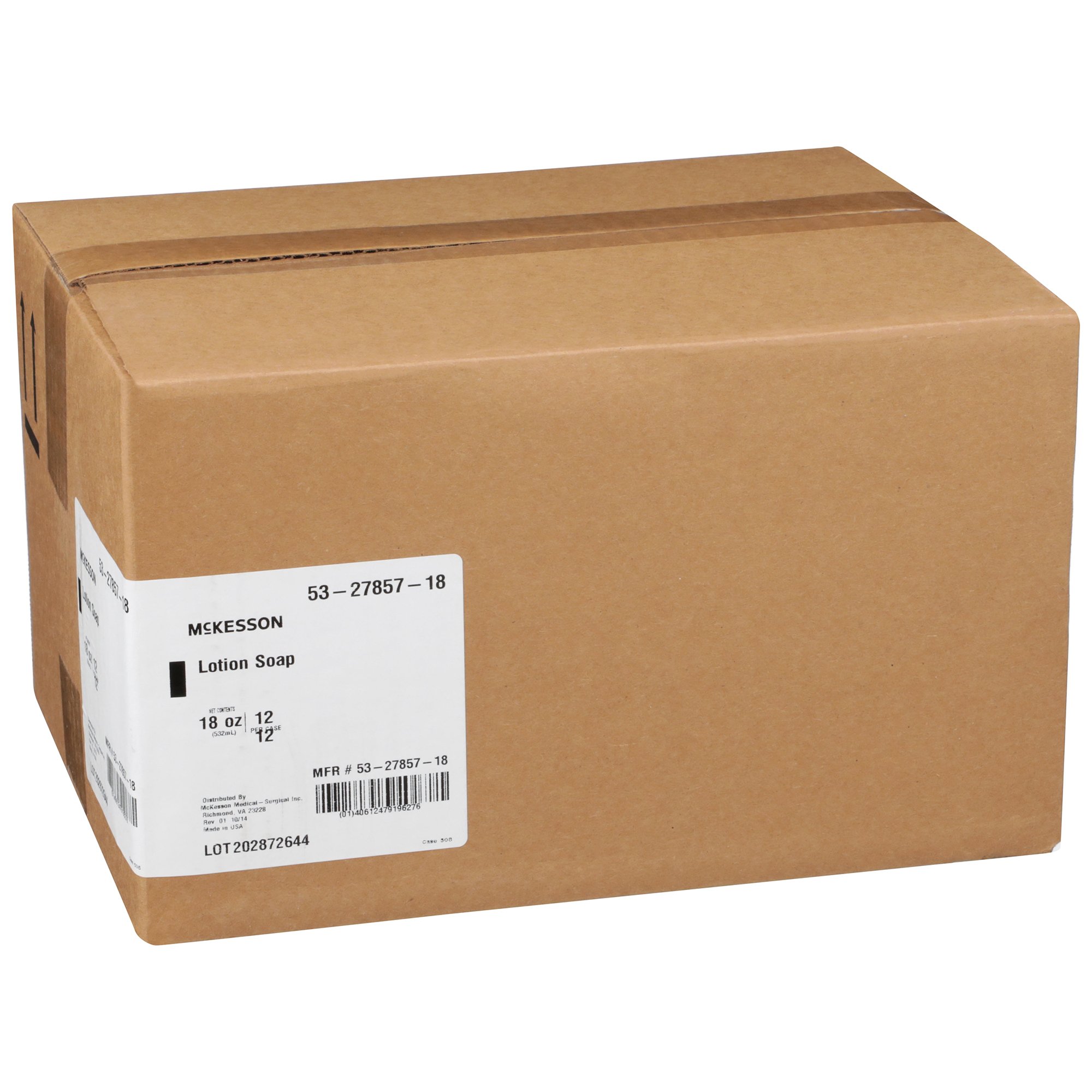 McKesson Brand 53-27857-18 - McKesson Lotion Soap, Fresh Scent, 18 oz. Pump Bottle - 1/Each, 12/Case