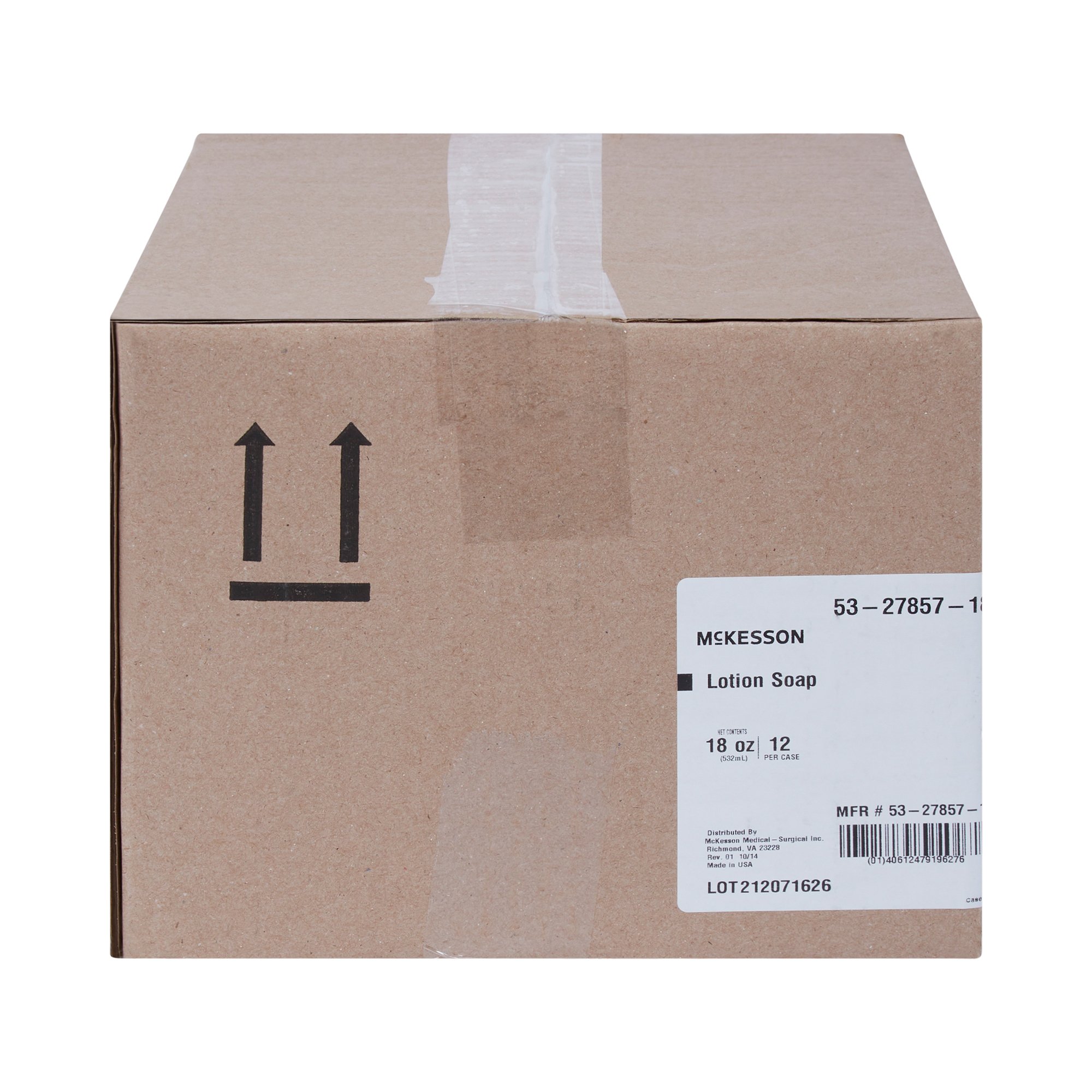 McKesson Brand 53-27857-18 - McKesson Lotion Soap, Fresh Scent, 18 oz. Pump Bottle - 1/Each, 12/Case
