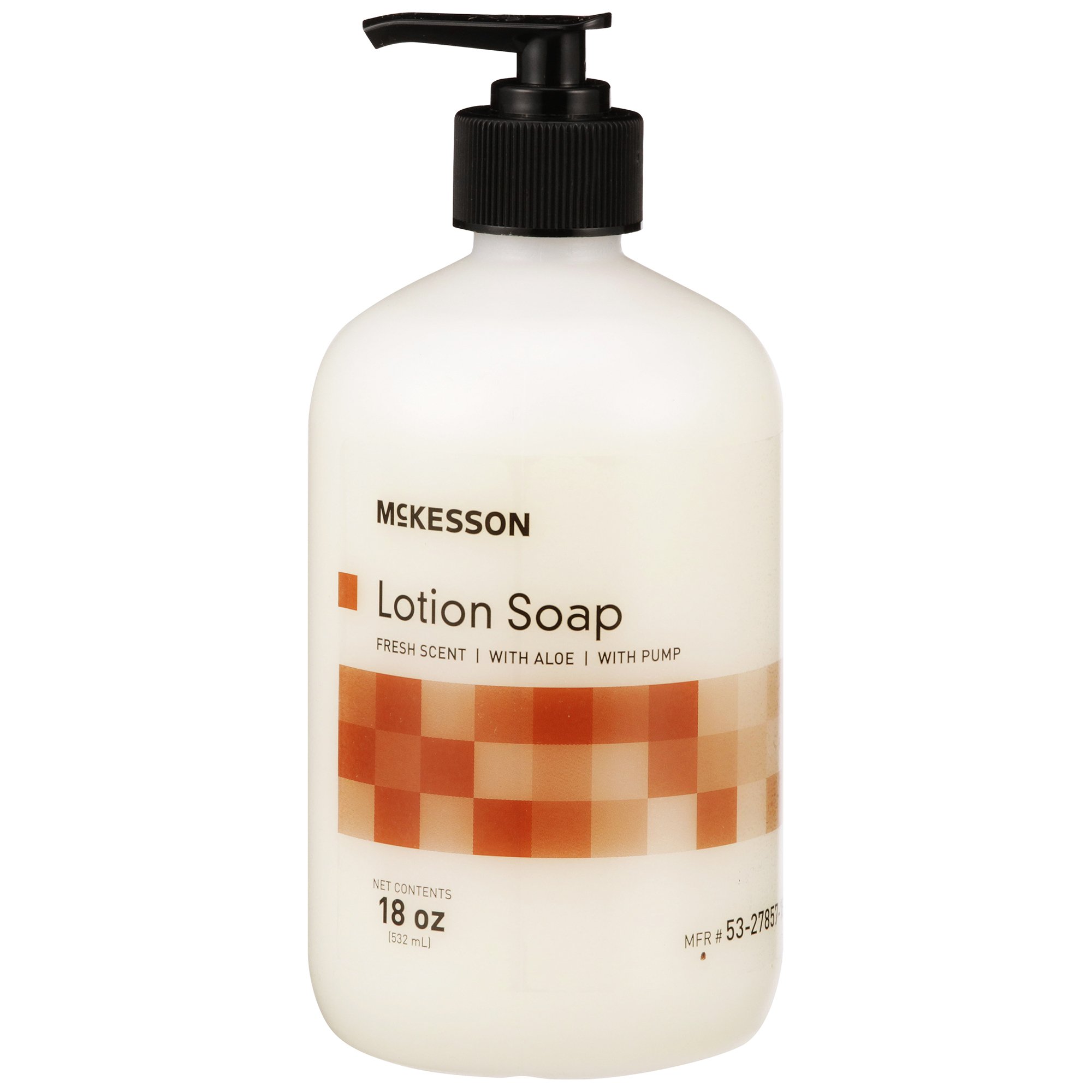 McKesson Brand 53-27857-18 - McKesson Lotion Soap, Fresh Scent, 18 oz. Pump Bottle - 1/Each, 12/Case