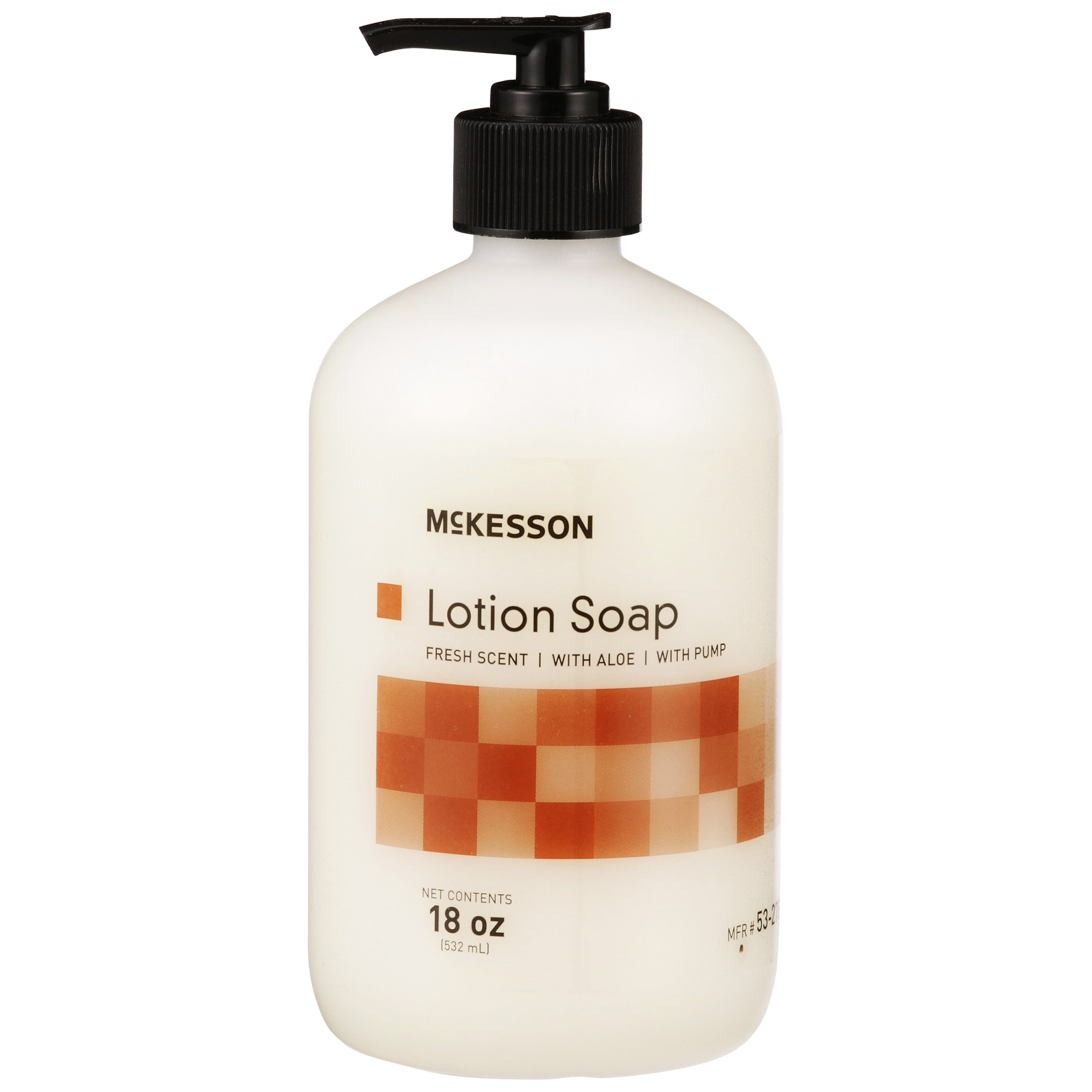 McKesson Brand 53-27857-18 - McKesson Lotion Soap, Fresh Scent, 18 oz. Pump Bottle - 1/Each, 12/Case